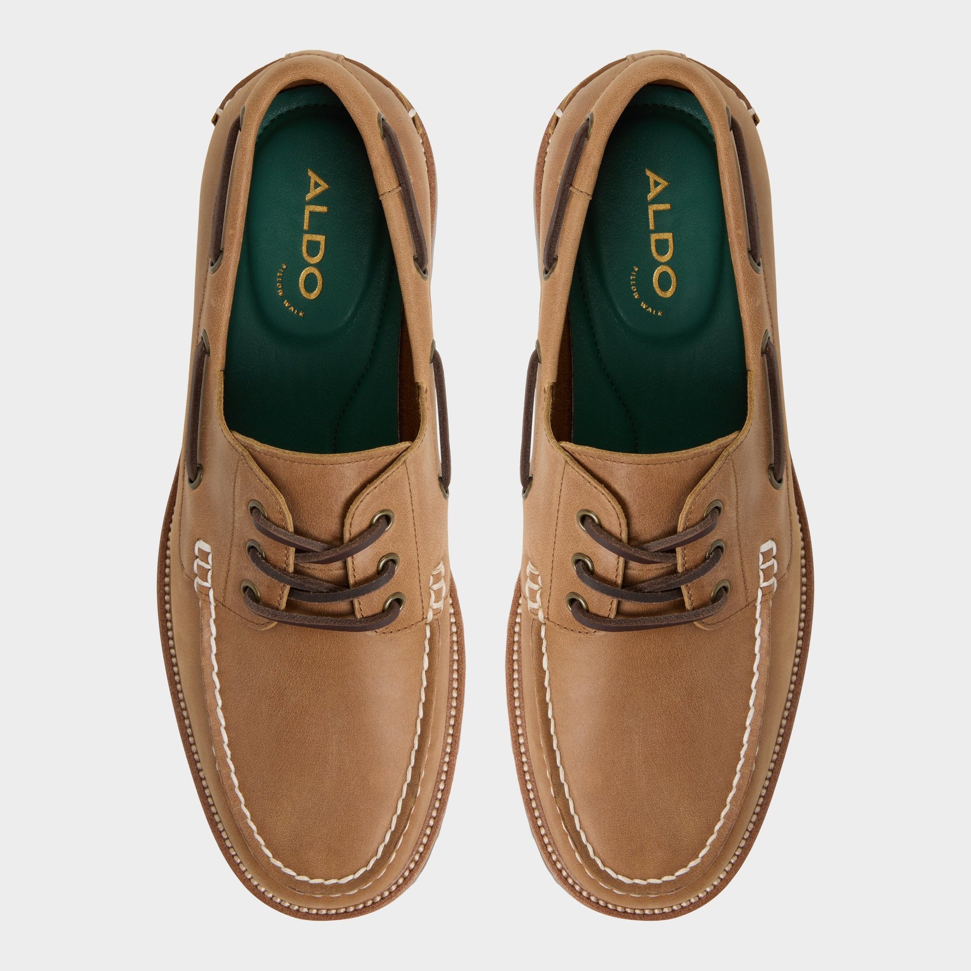 Vue de dessus de la Cognac Cedric Chaussures nautiques