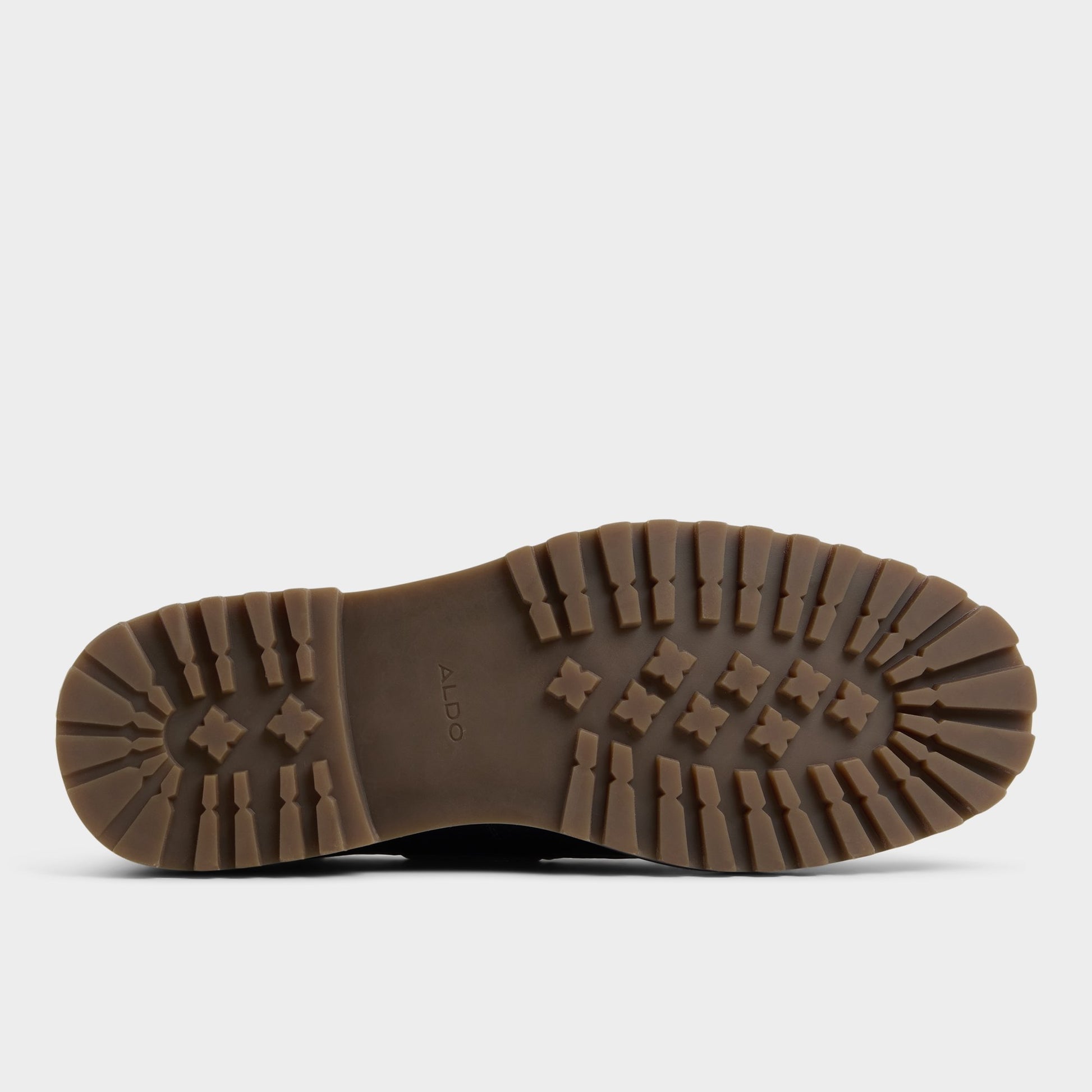 View of Navy Cedric Boat shoe's sole