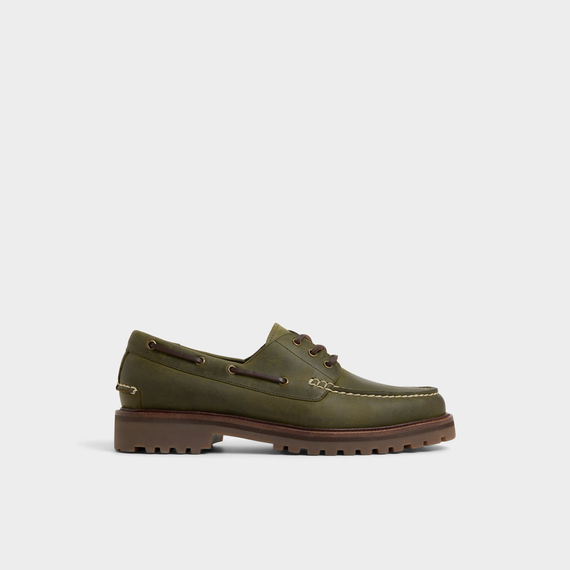 Vue principale de Kaki Cedric Chaussures nautiques pour Hommes