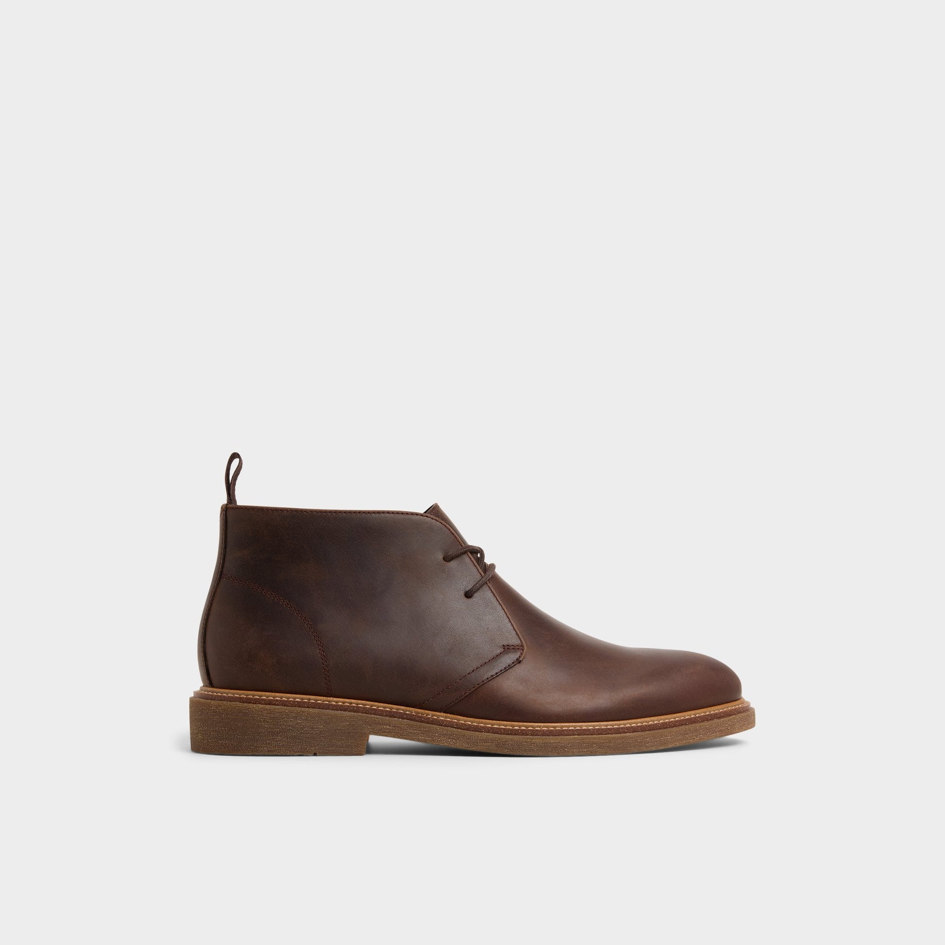 Vue principale de Débordement Marron Jefrey Botte Chukka pour Hommes