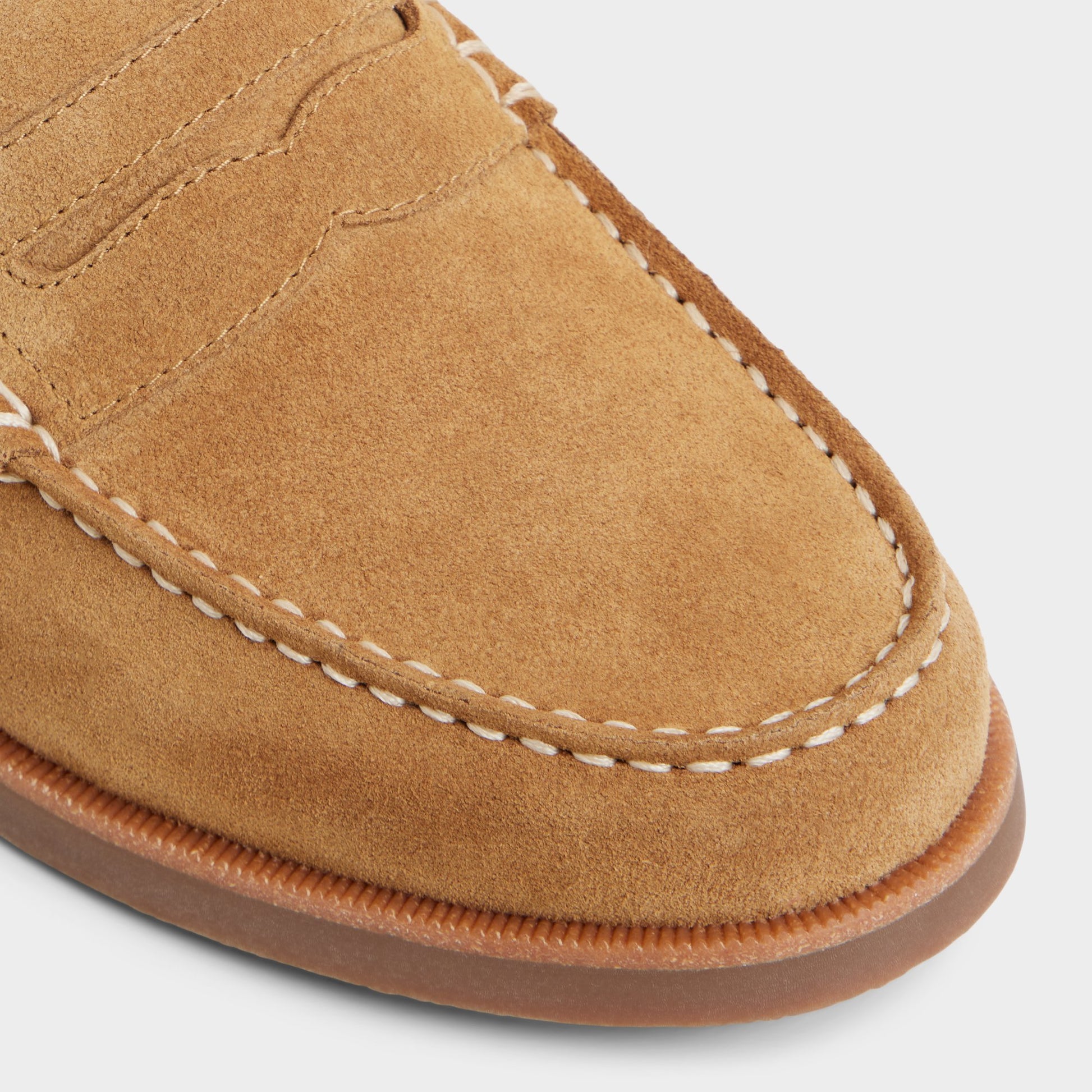 Close-up of the Sand Corbin Loafer