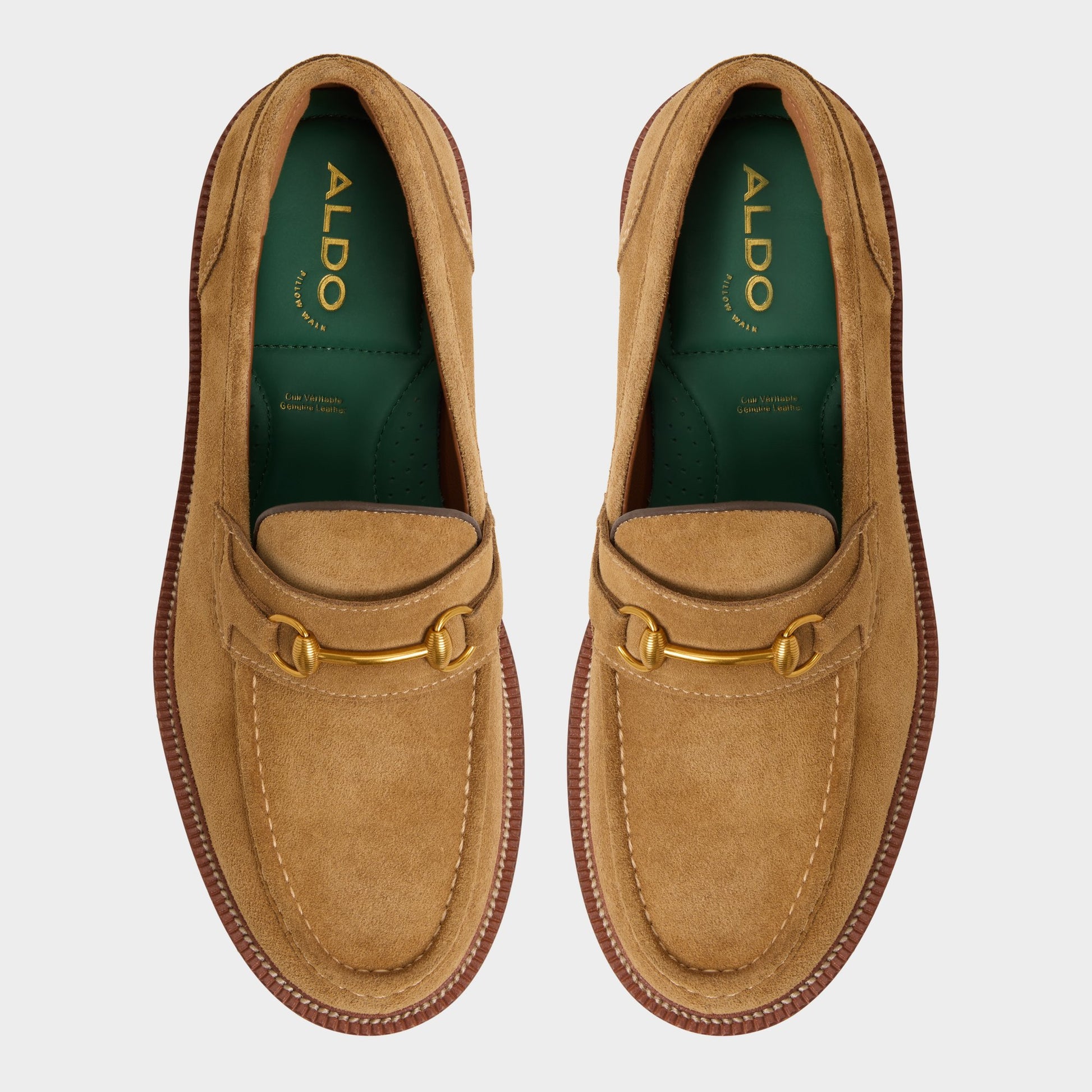 Top-down view of the Sand Arturo Loafer