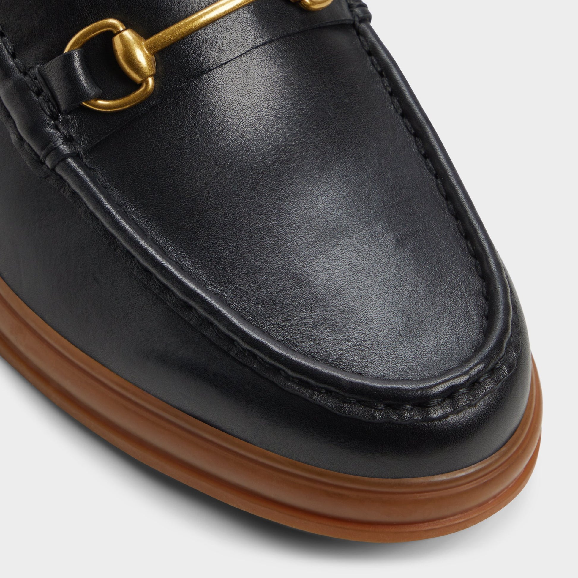Close-up of the Other Black Guerro Loafer