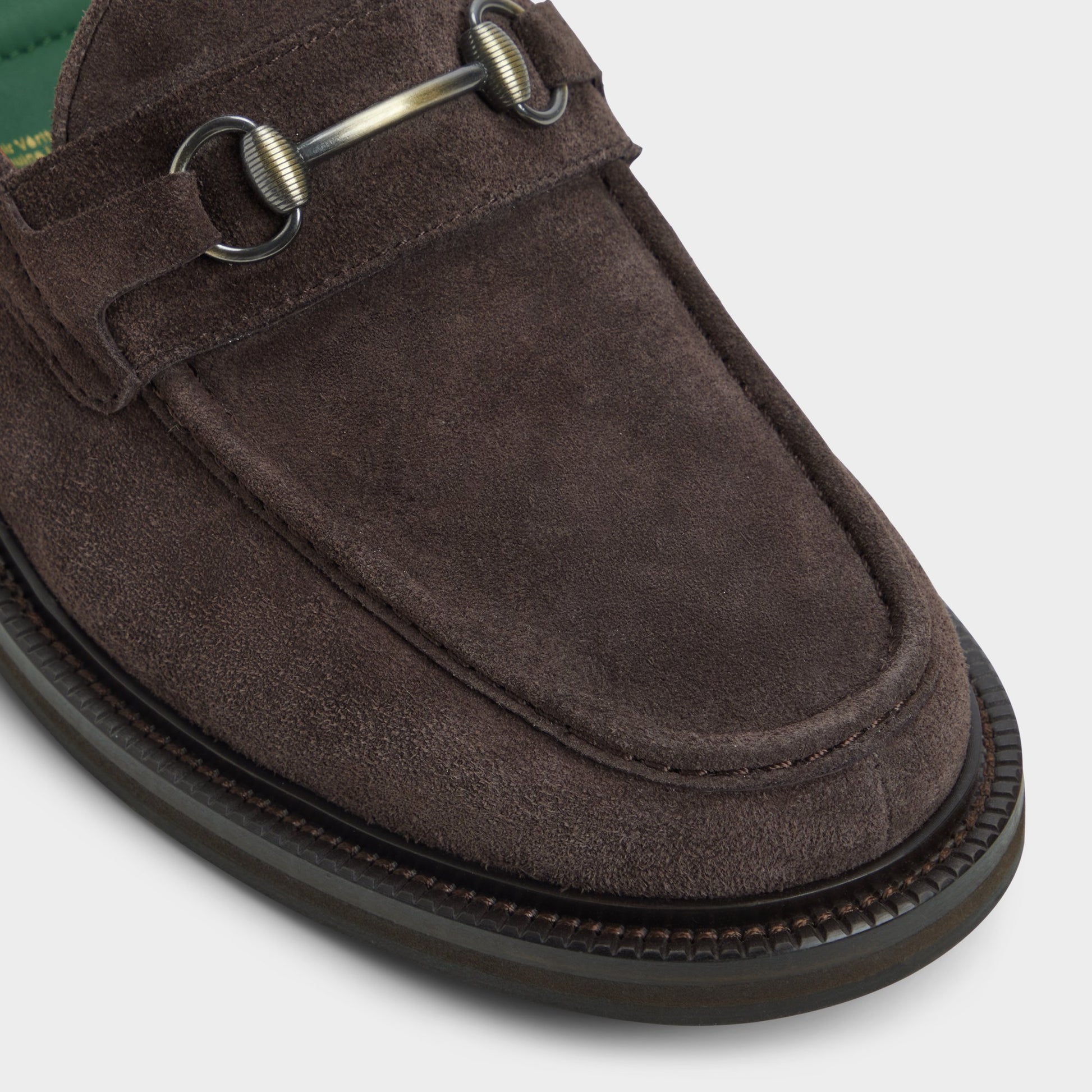 Close-up of the Dark Brown Arturo Loafer