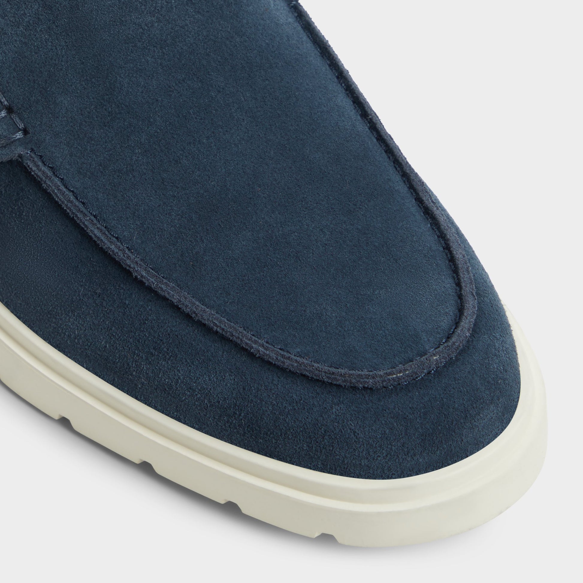 Close-up of the Navy Odis Loafer