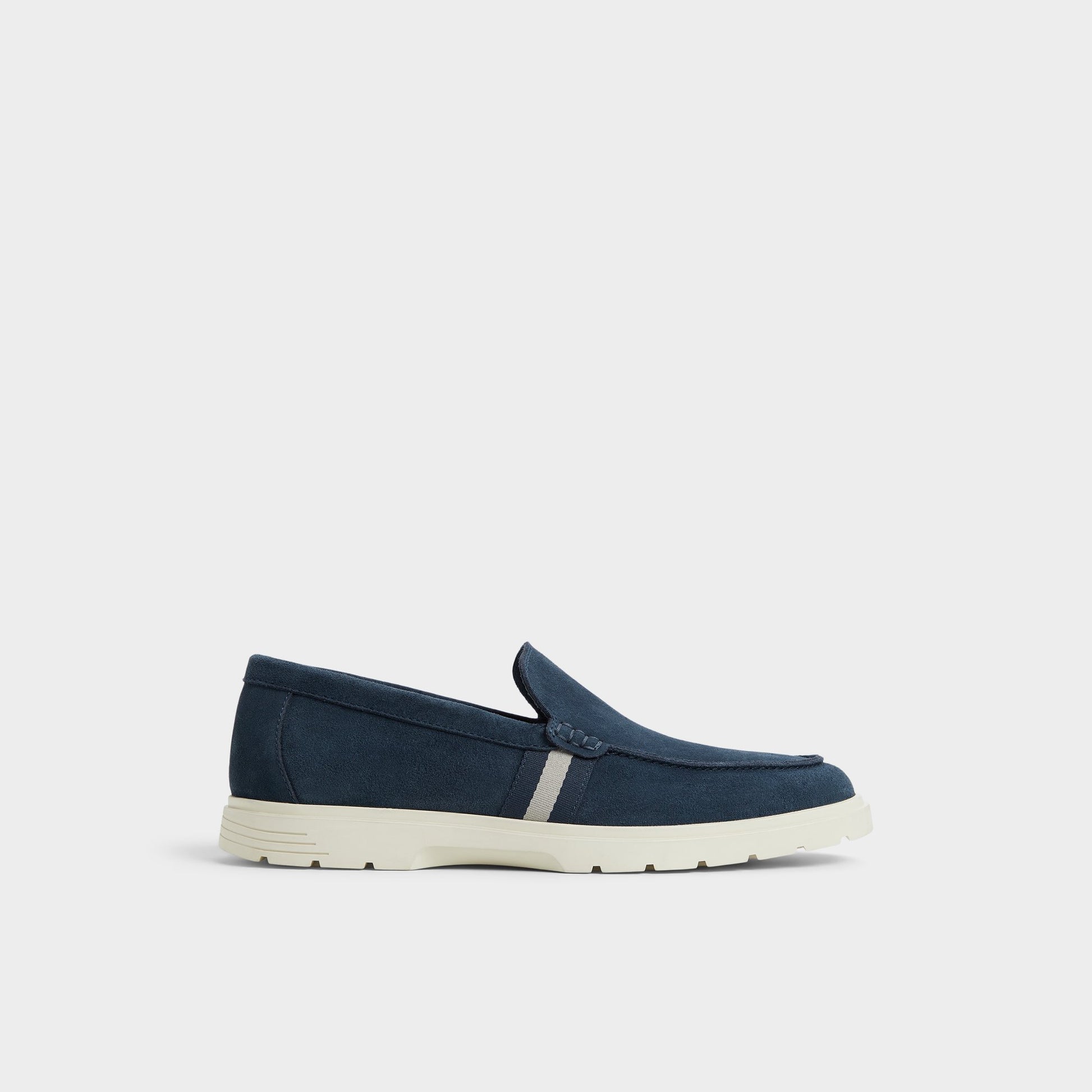 Main View of Navy Odis Loafer for Mens