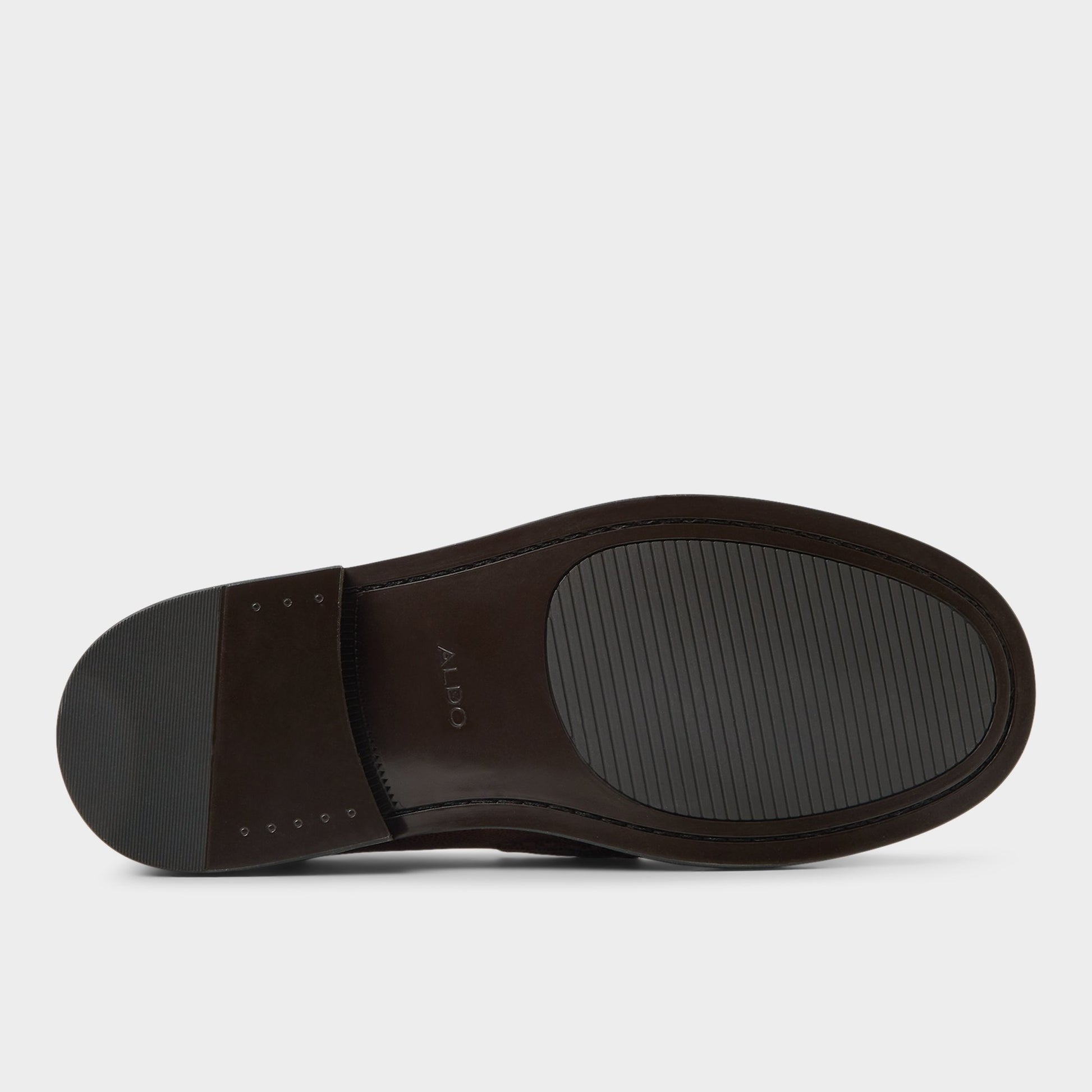View of Brown overflow Buckley Loafer's sole