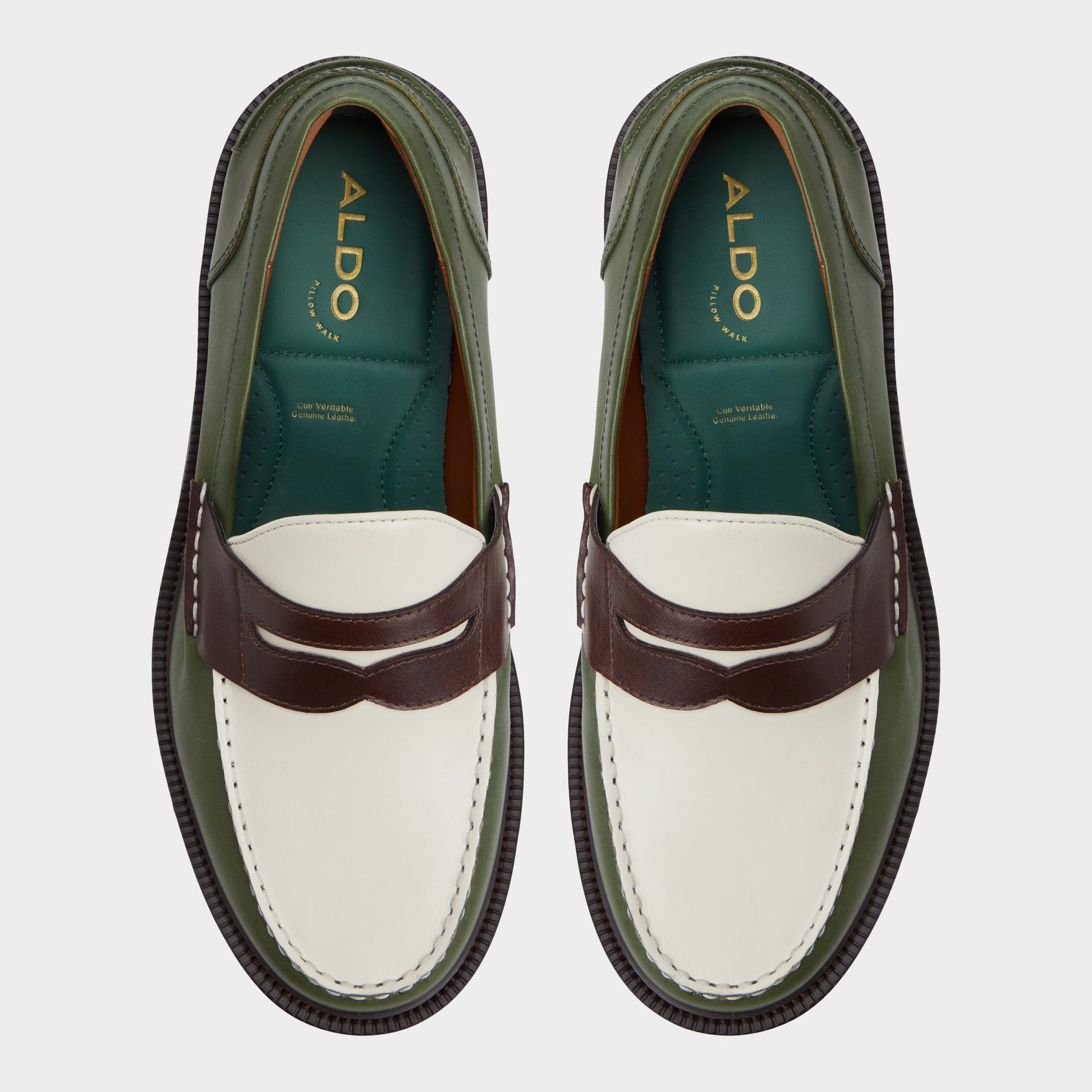 Top-down view of the Moss Buckley Loafer