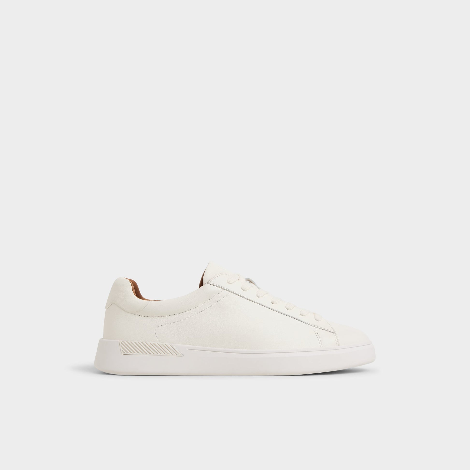 Main View of White Seeger Low top sneaker for Mens