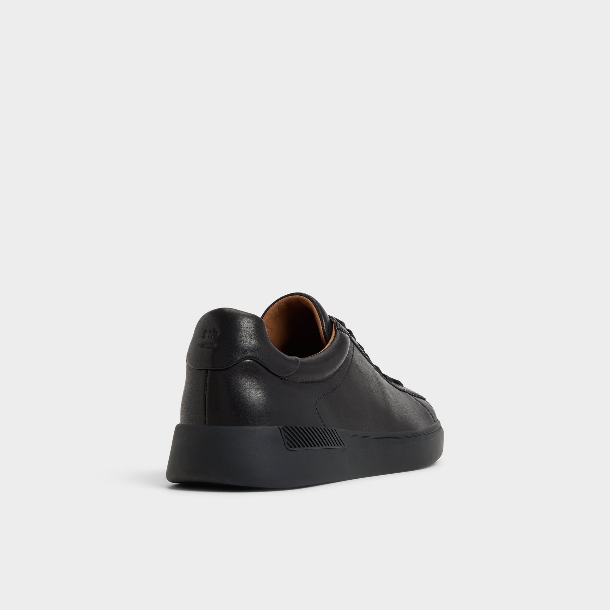 Three-quarter angle of Other black Seeger Low top sneaker's back side