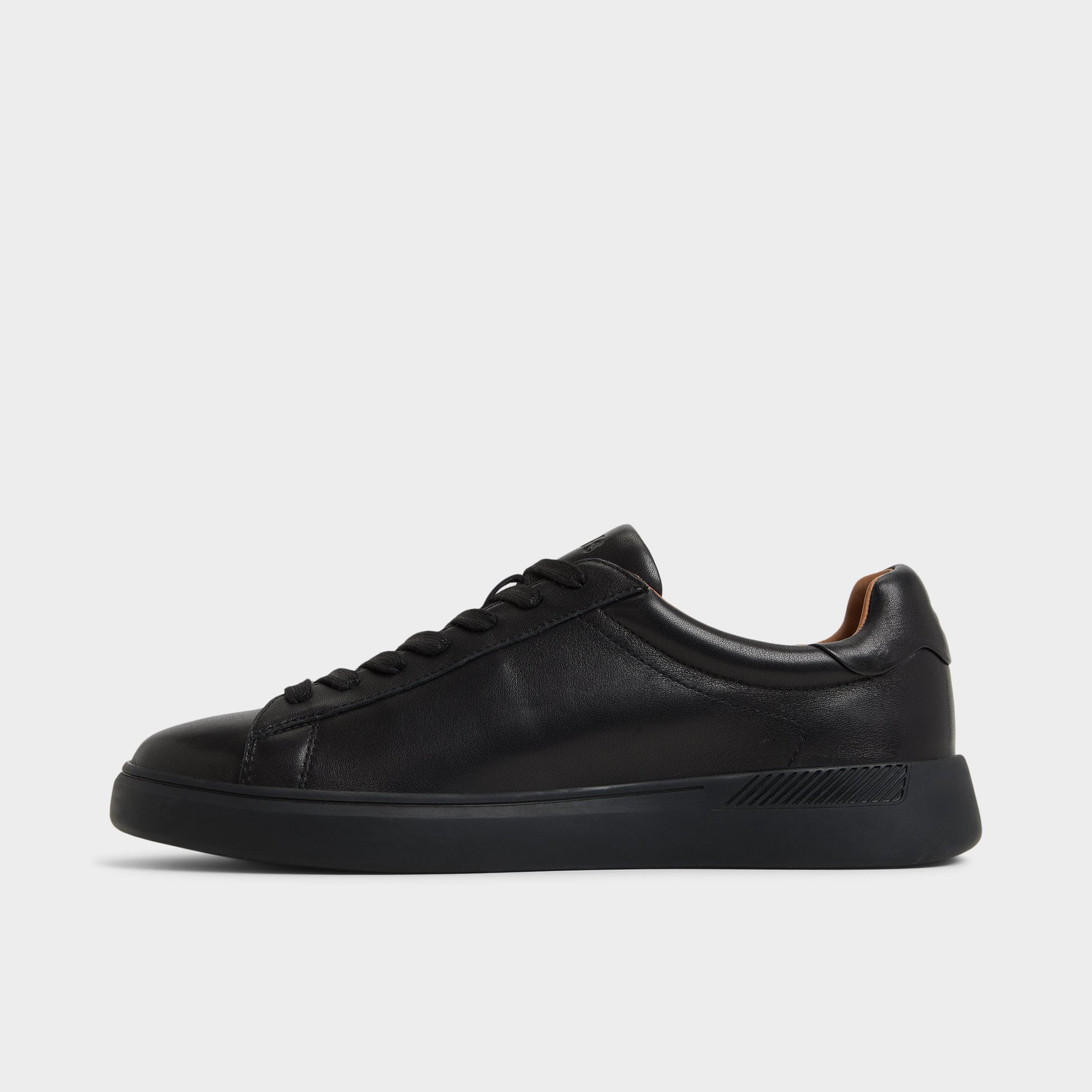 Side view of Other black Seeger Low top sneaker