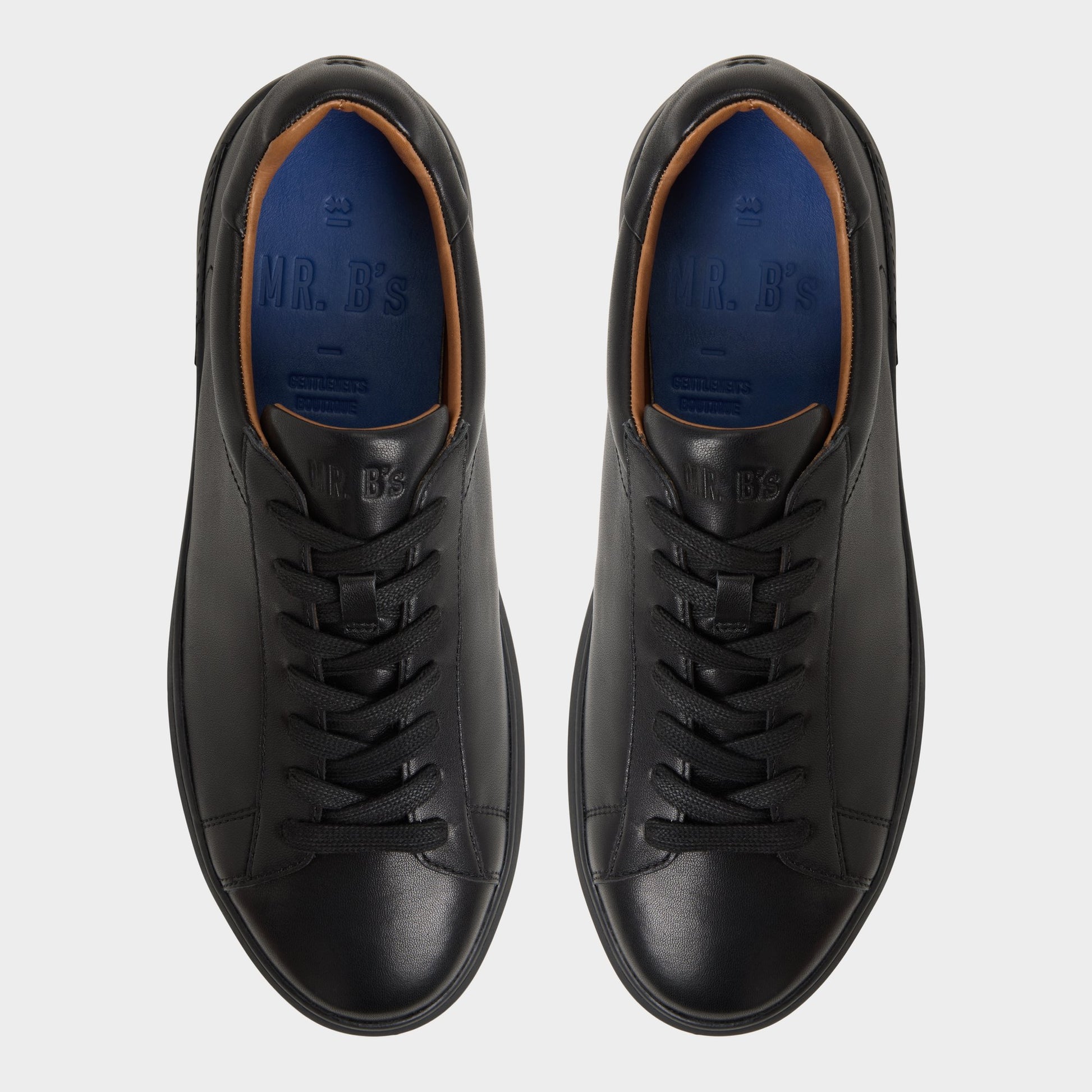 Top-down view of the Other black Seeger Low top sneaker