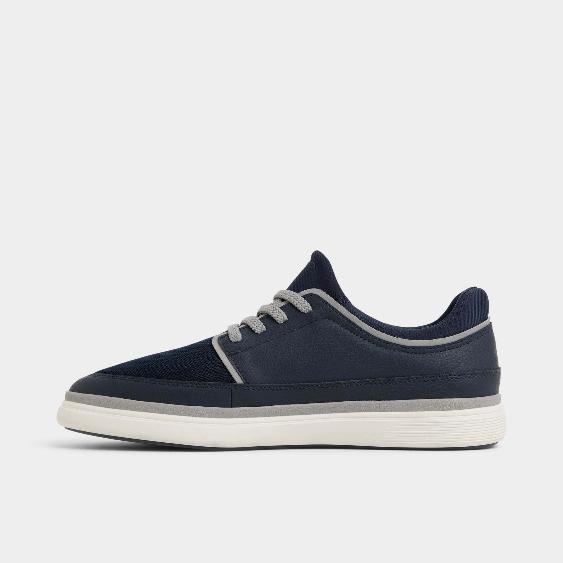 Side view of Navy Kurtis Low top sneaker