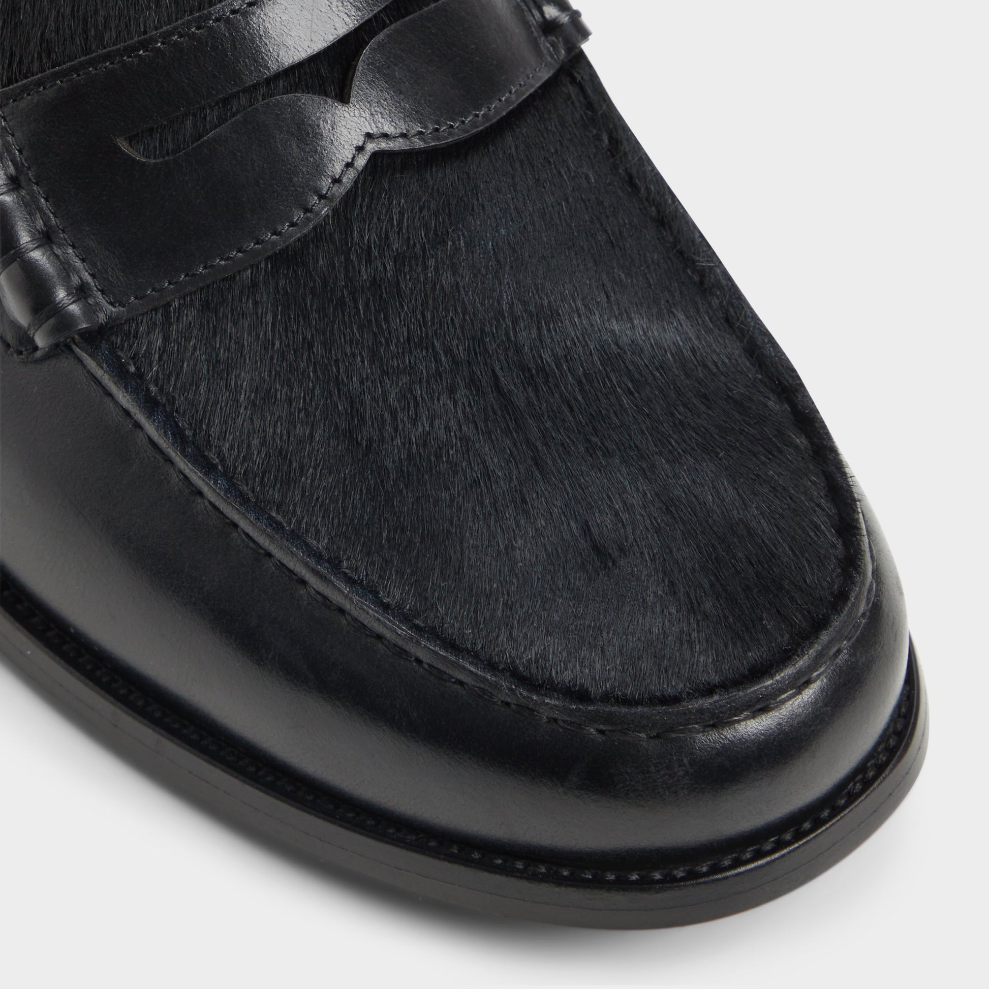 Close-up of the Open black Jarom Loafer