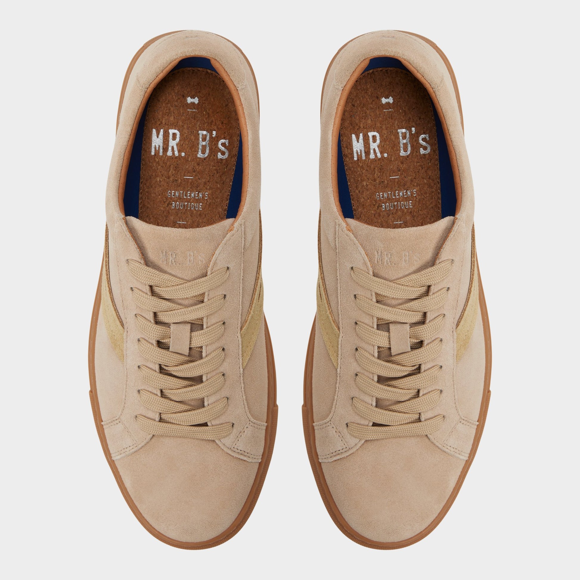 Top-down view of the Sand Leroy Low top sneaker