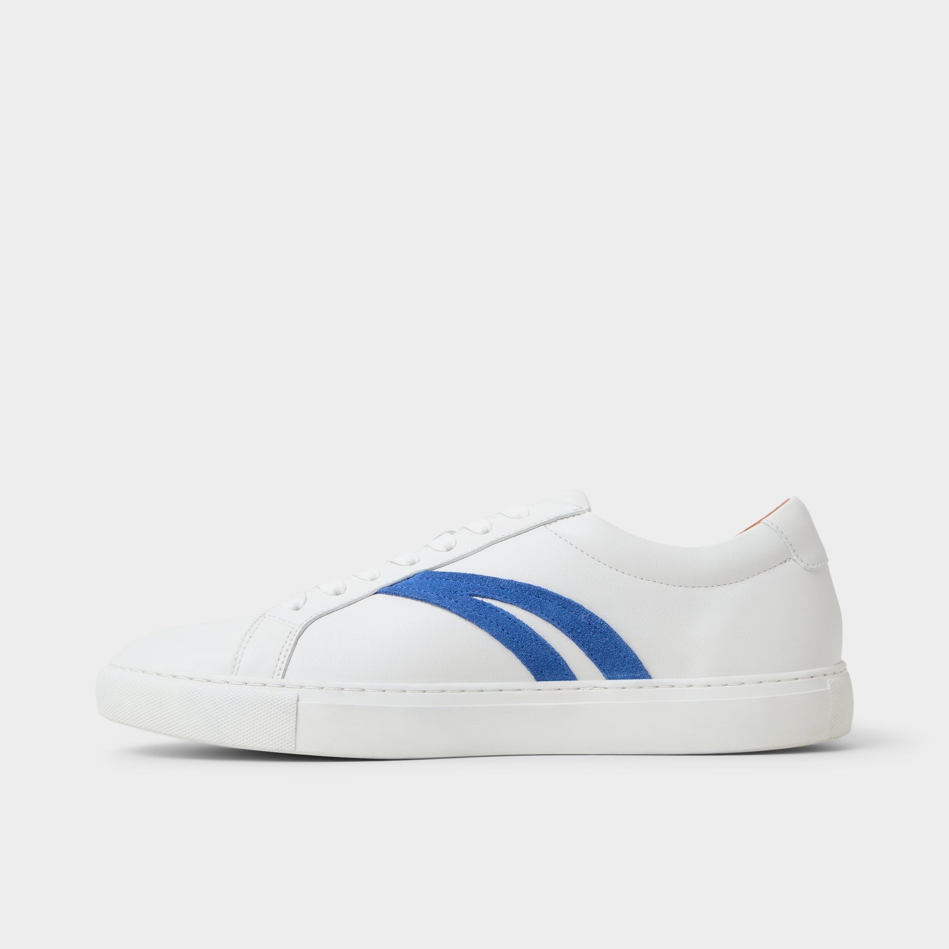 Side view of Other White Leroy Low top sneaker