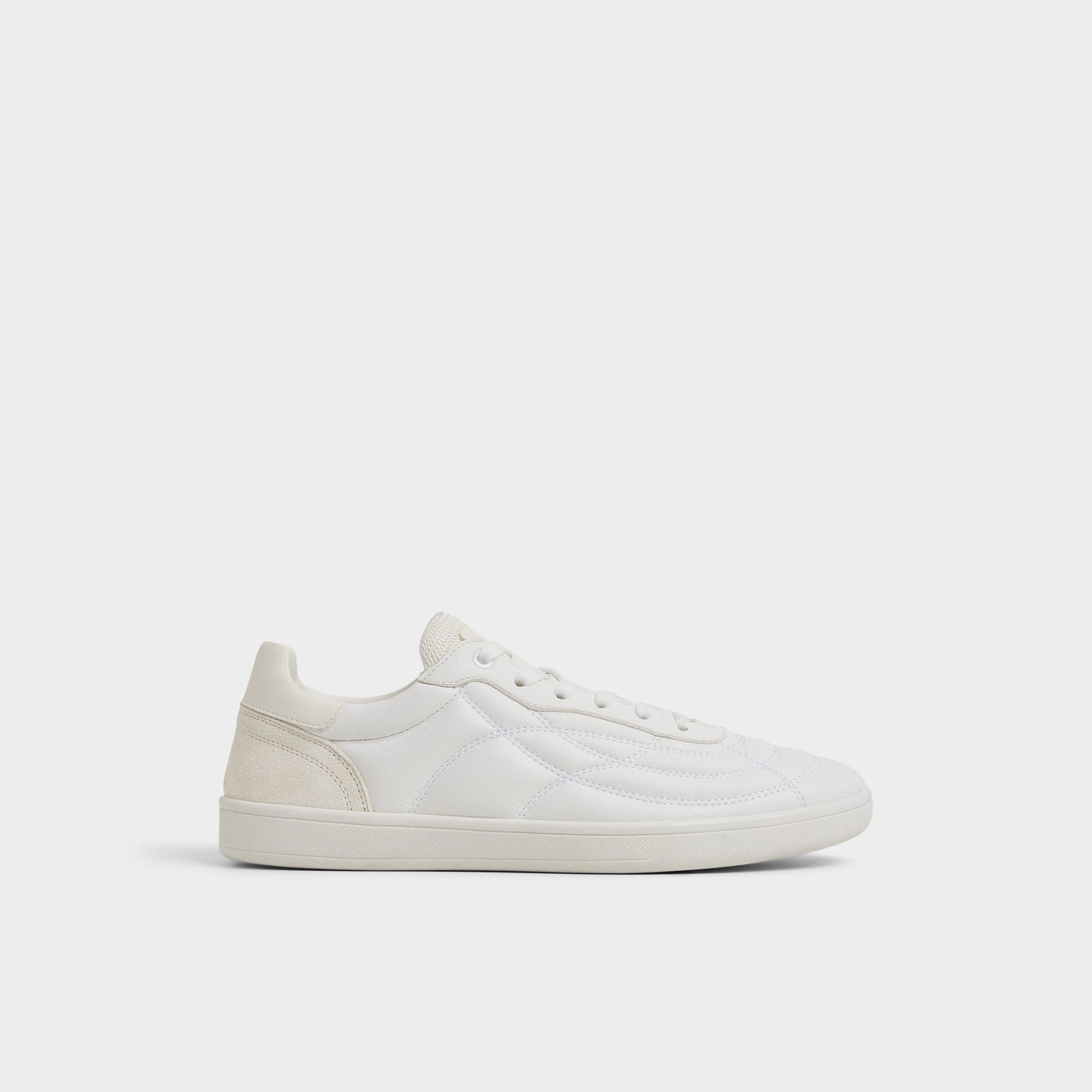 Main View of White Thepitch Low top sneaker for Mens