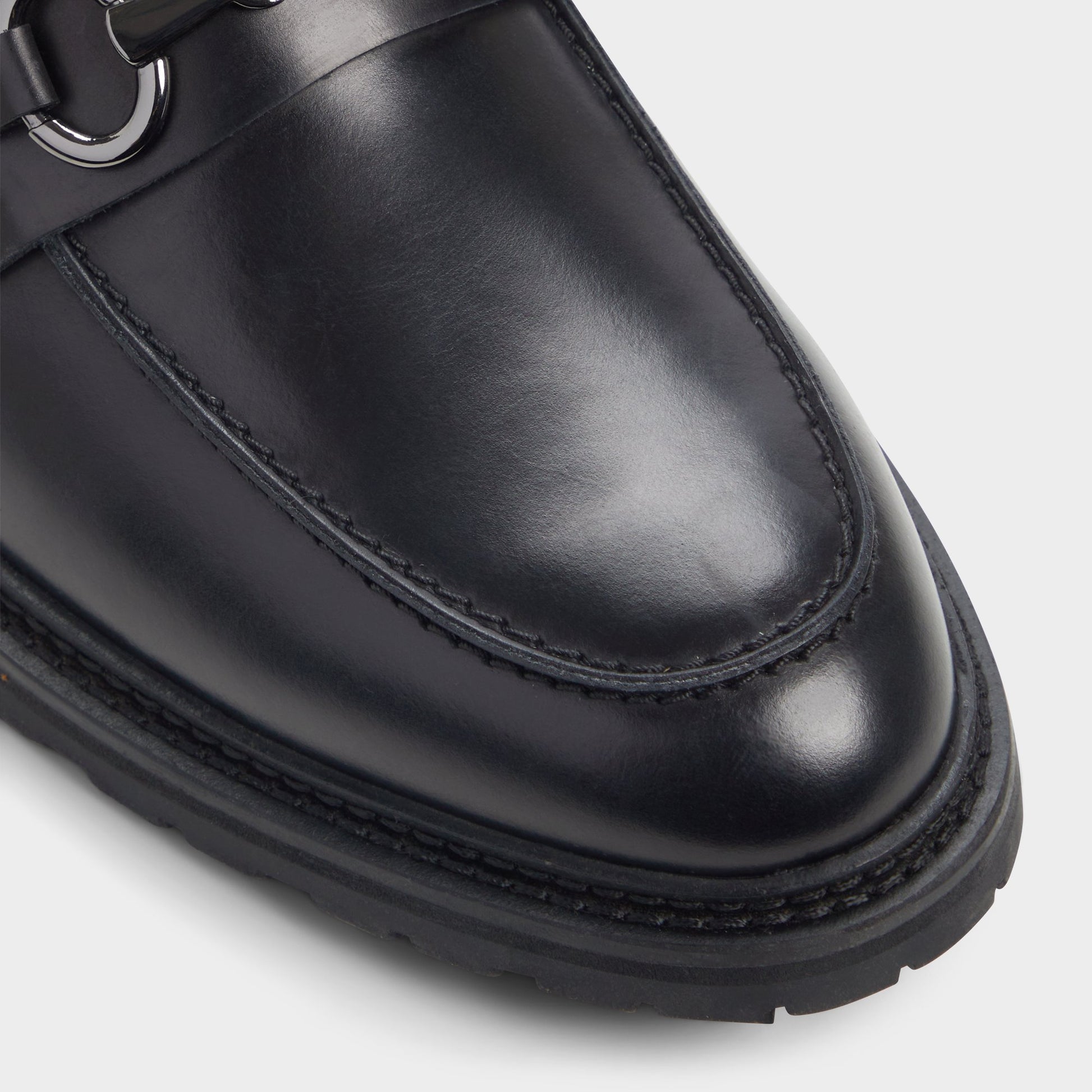 Close-up of the Black Hanson Loafer