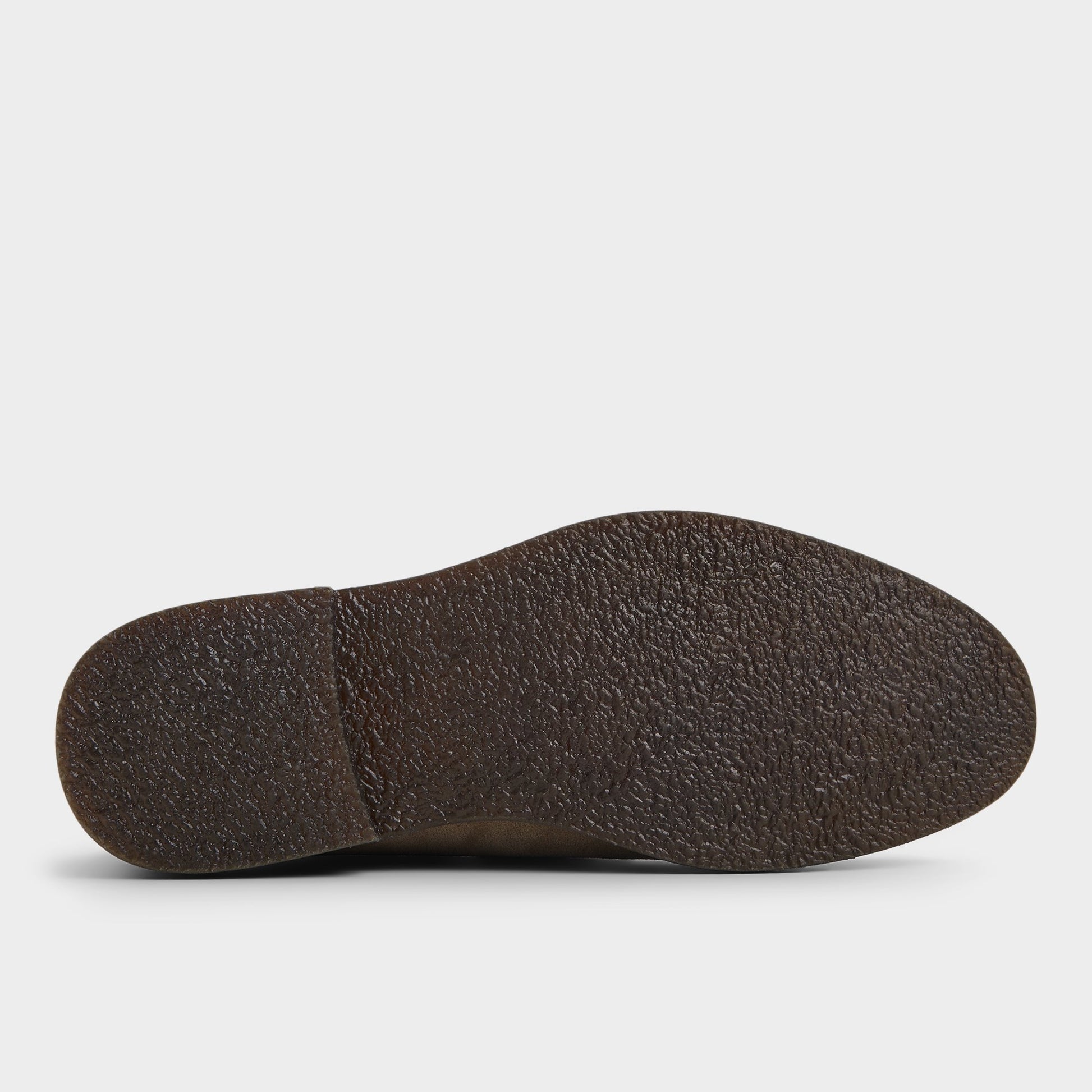 View of Taupe Mack Loafer's sole