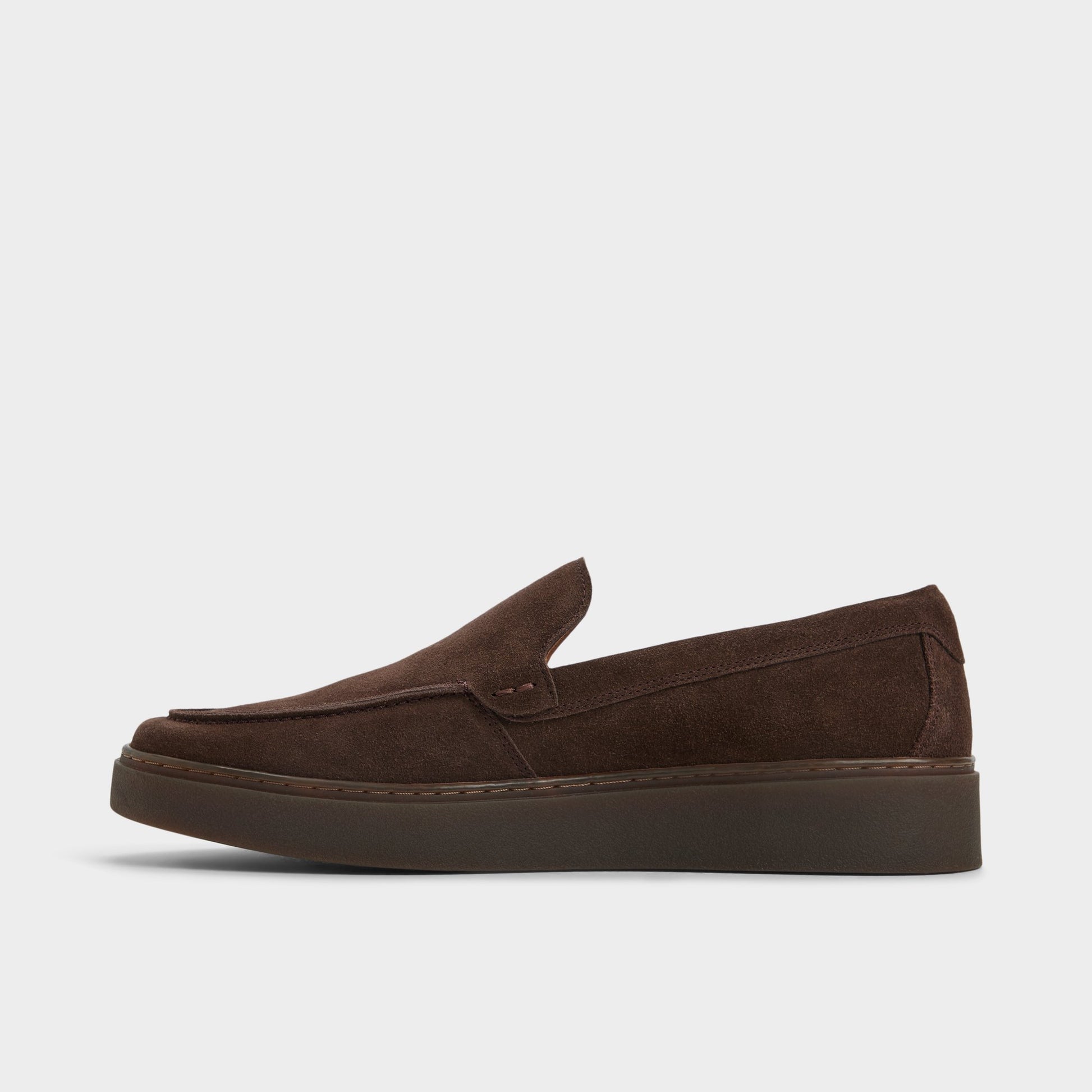 Side view of Dark Brown Vargas Loafer