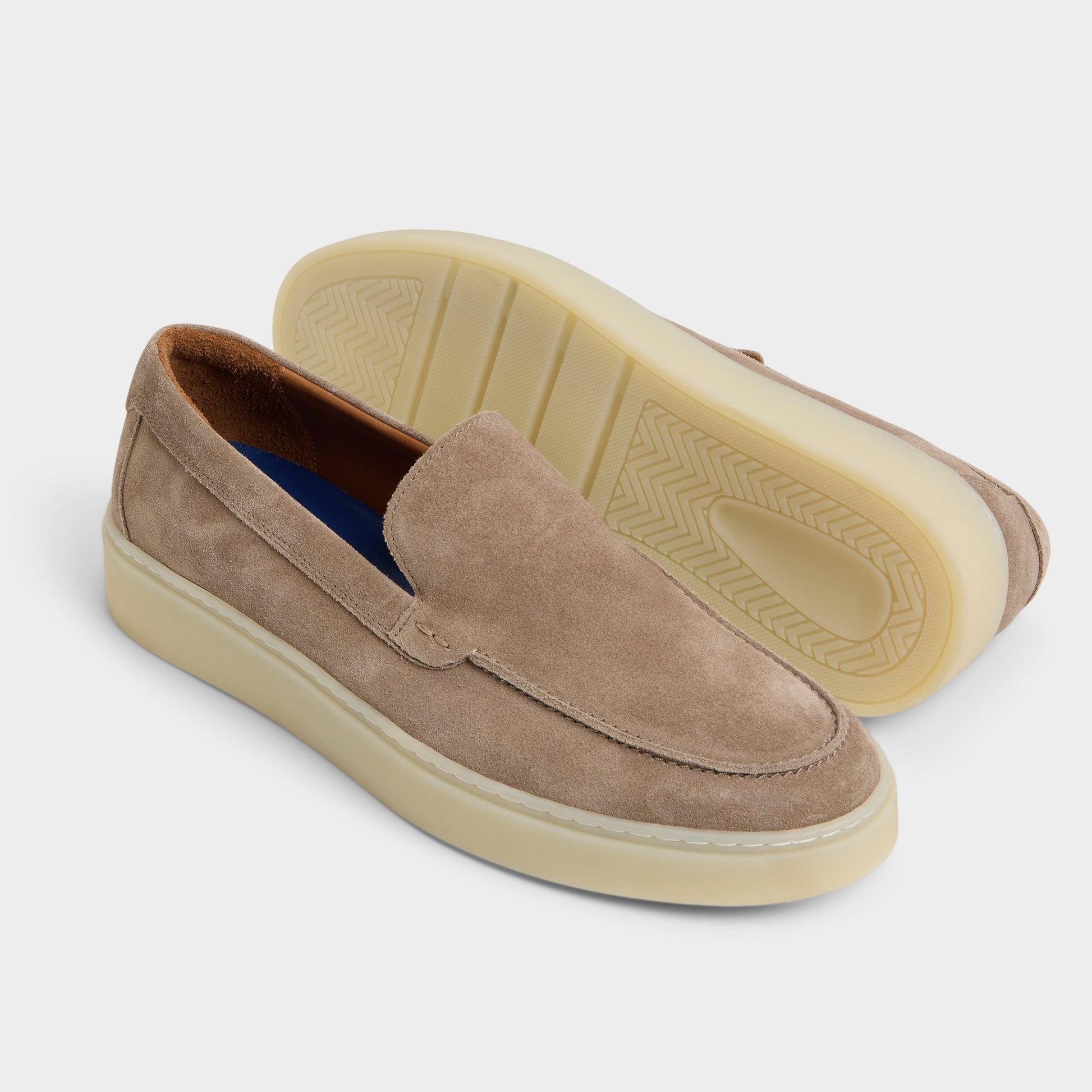 Highlighted view of a pair of Taupe Vargas Loafers