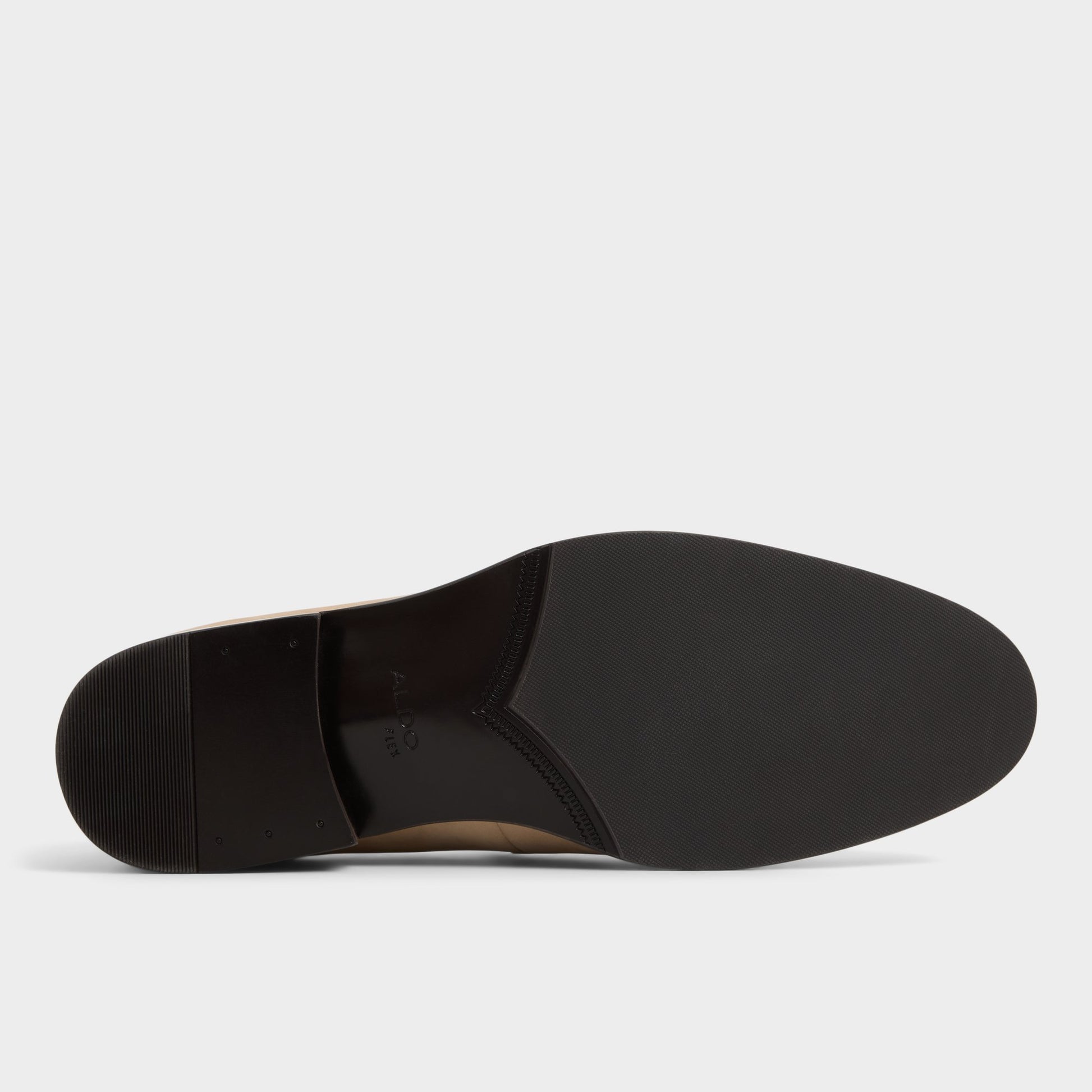 View of White/Bone Beck Loafer's sole