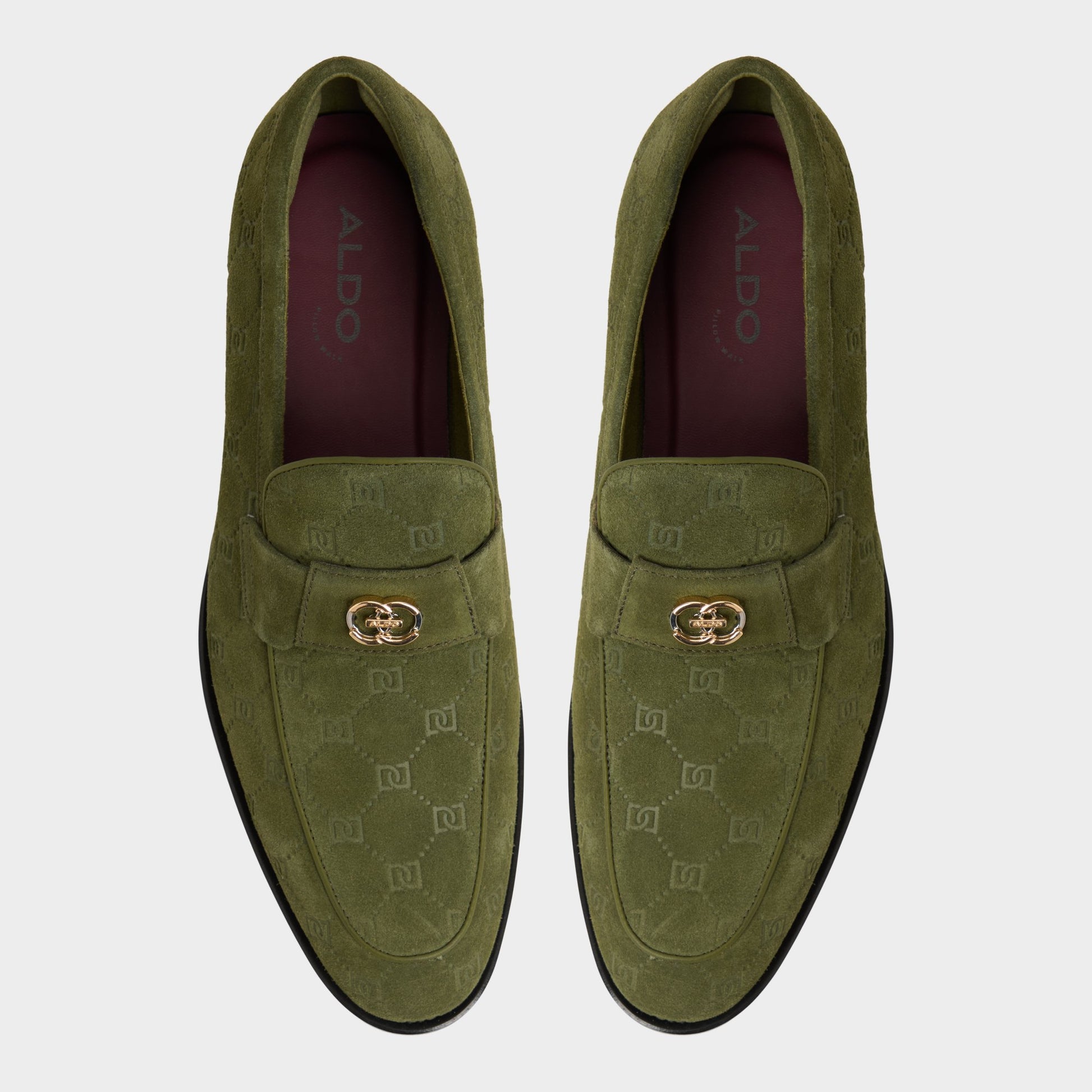 Top-down view of the Khaki Beck Loafer