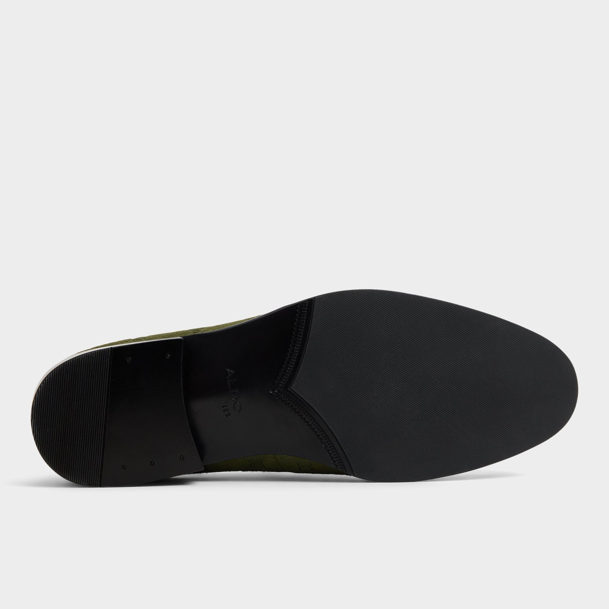 View of Khaki Beck Loafer's sole