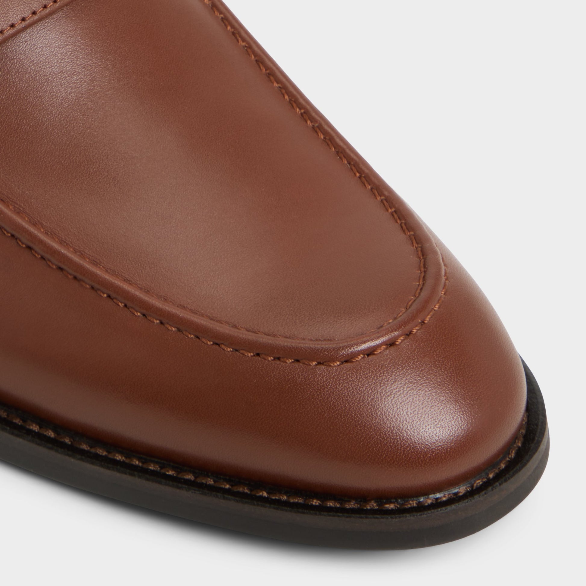 Close-up of the Other Brown Beck Loafer