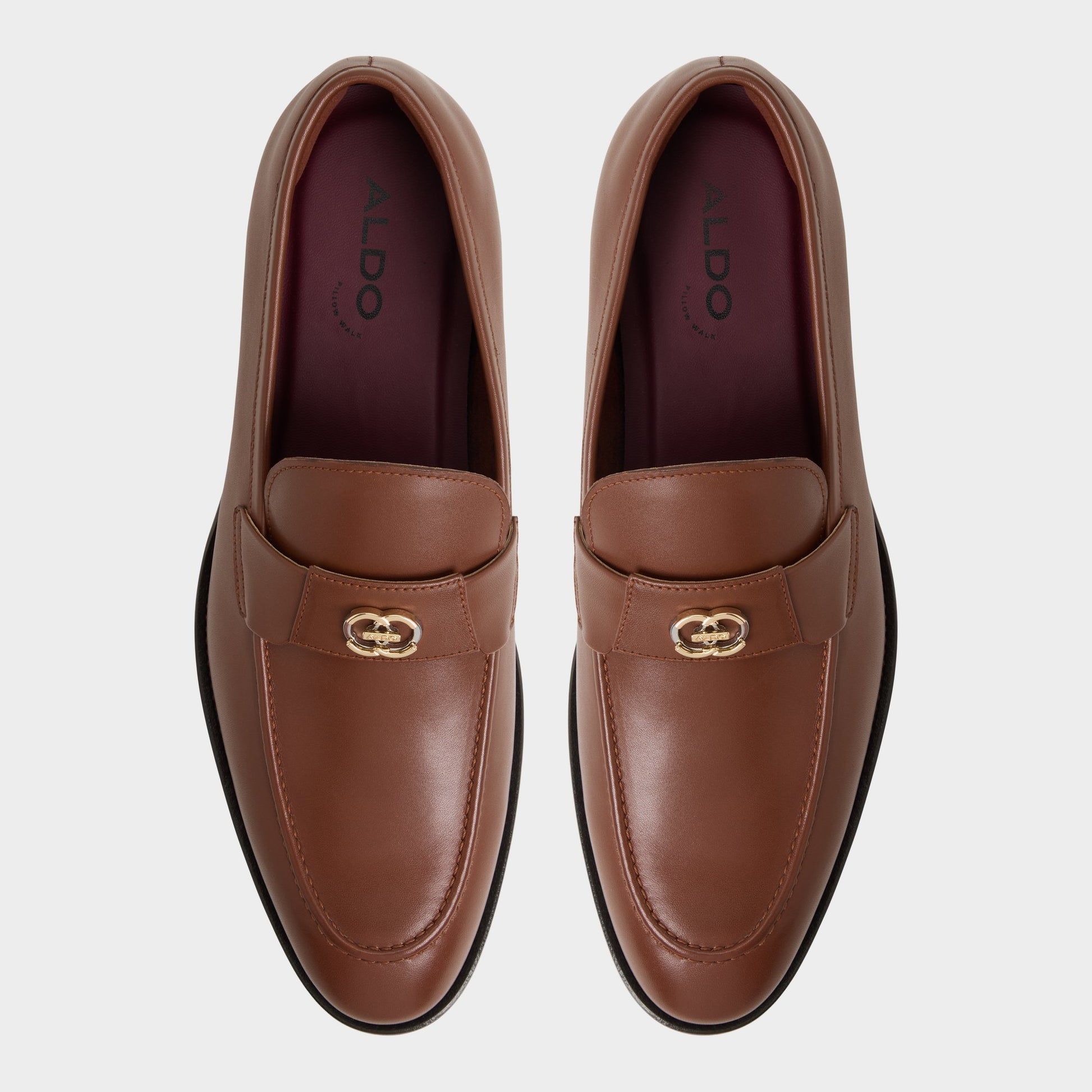 Top-down view of the Other Brown Beck Loafer