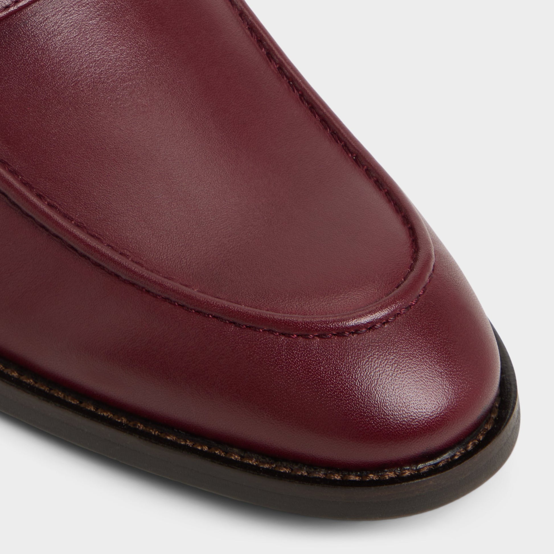 Close-up of the Other red Beck Loafer