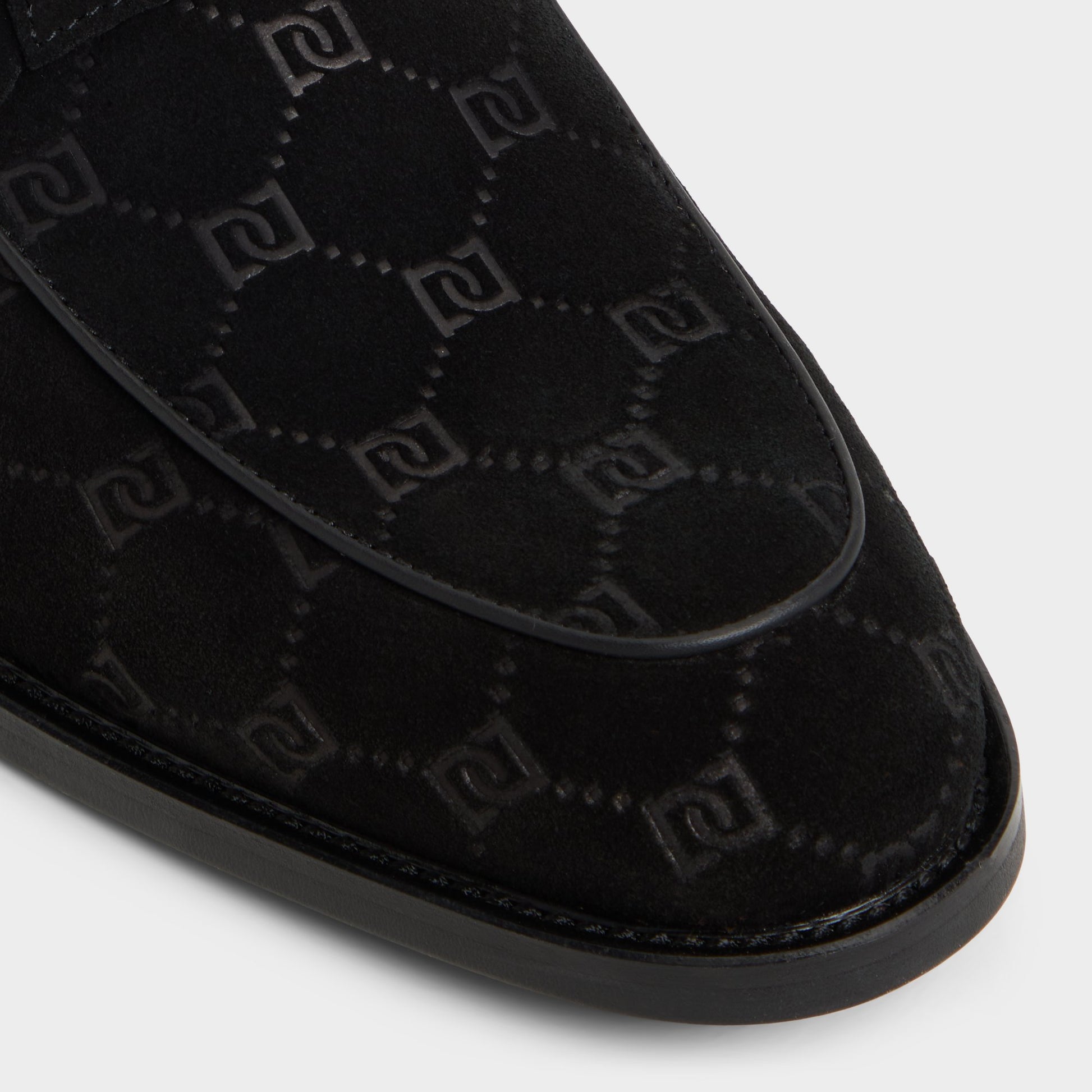 Close-up of the Open black Beck Loafer
