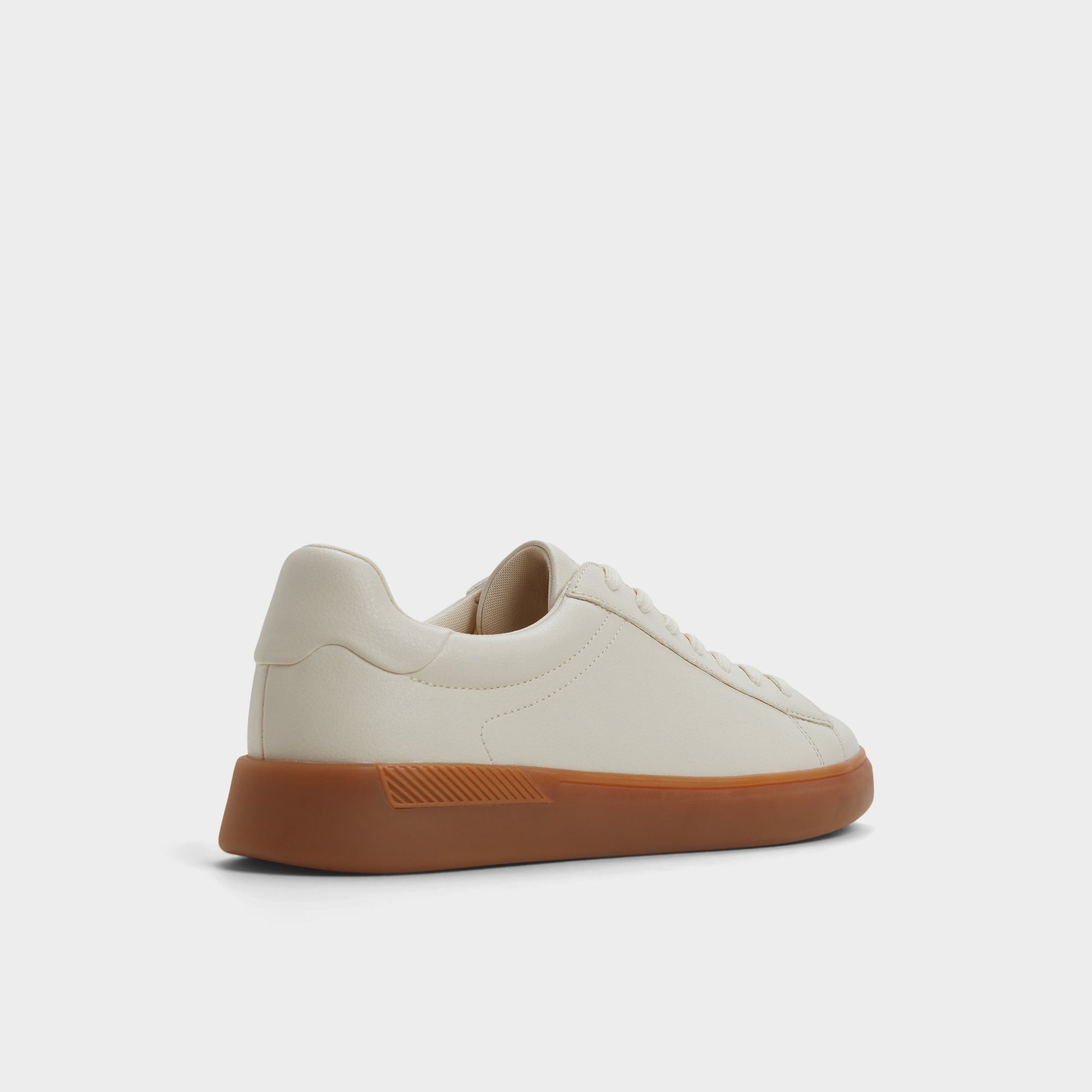 Three-quarter angle of Open Natural Coolspec Low top sneaker's back side