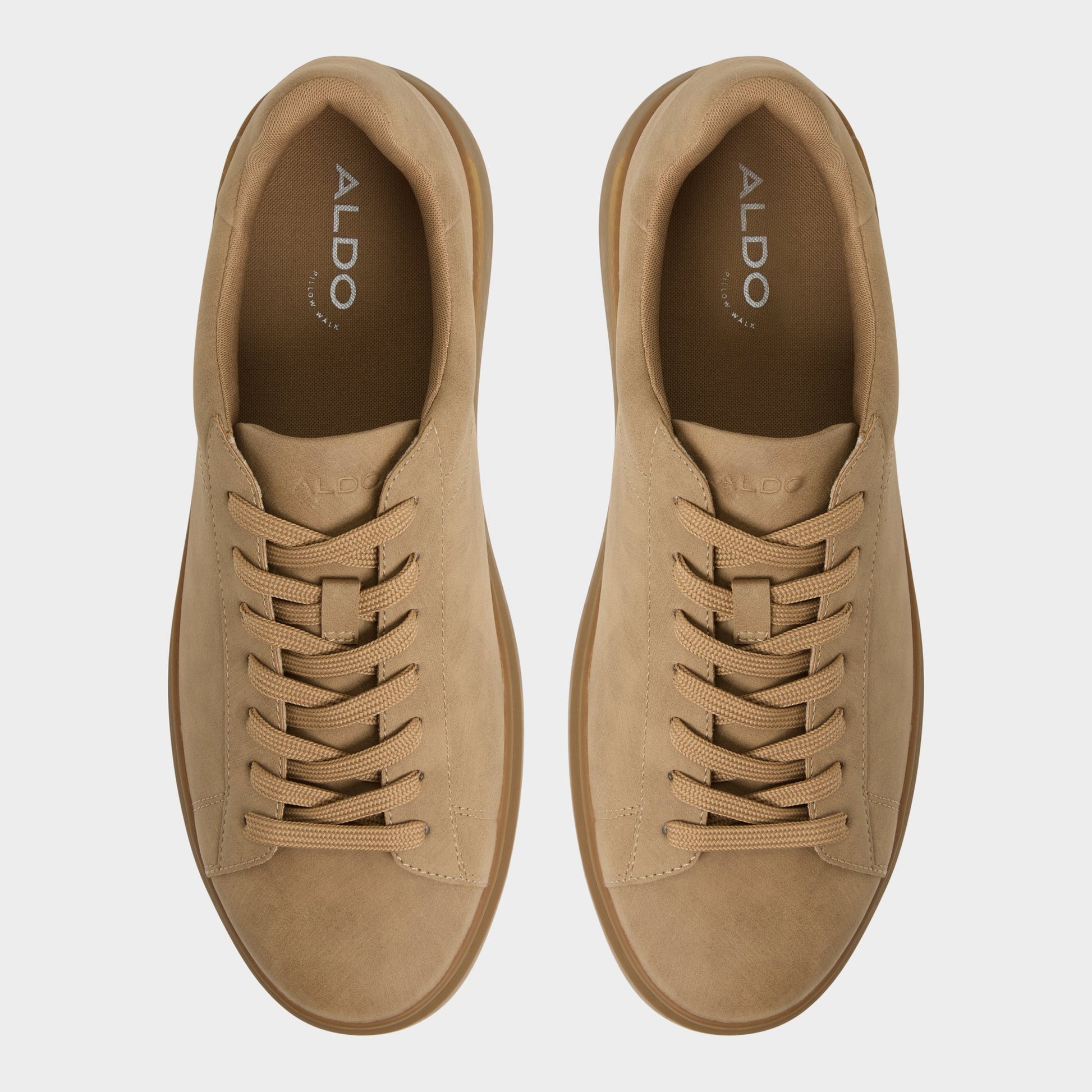 Top-down view of the Light Beige Coolspec Low top sneaker