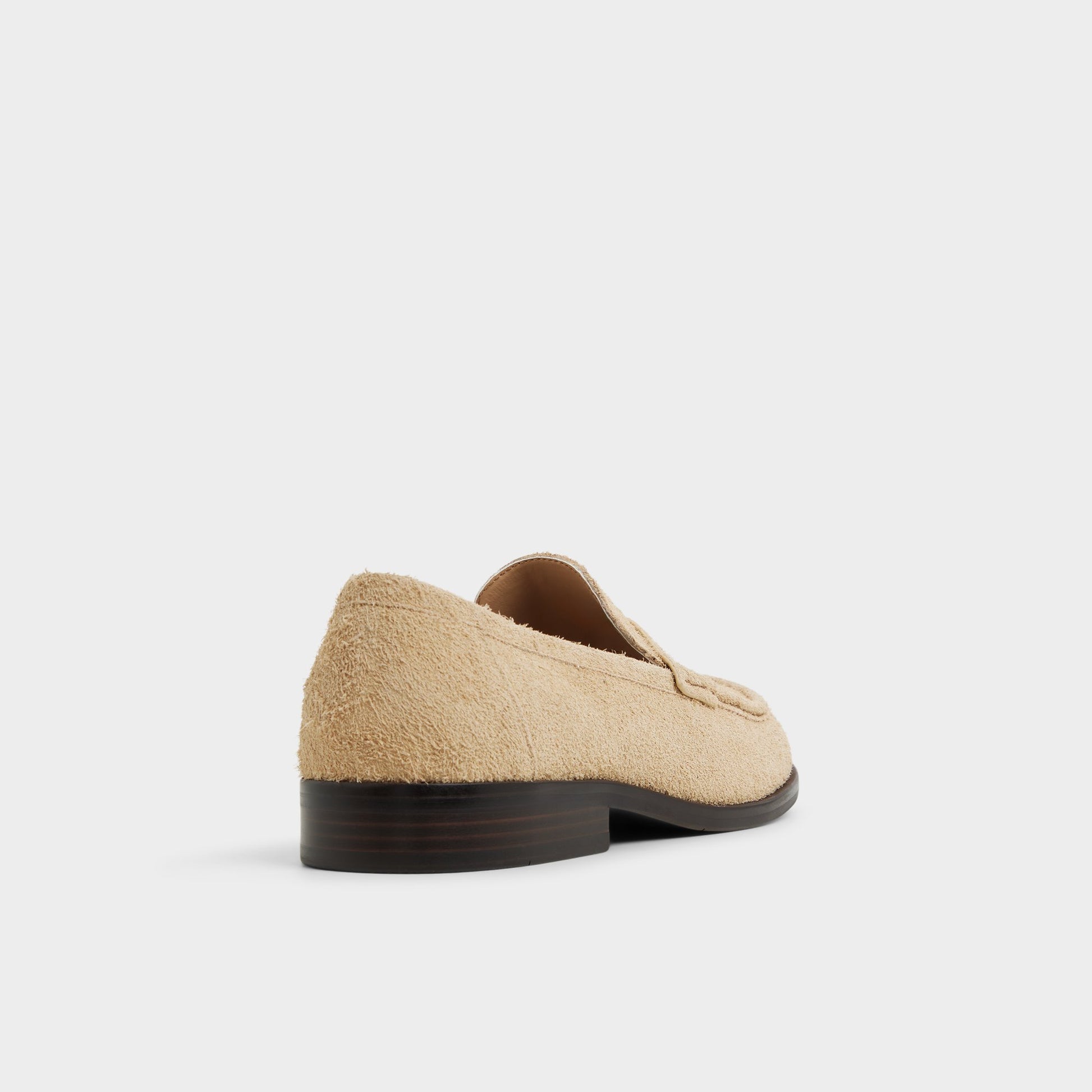 Three-quarter angle of Sand Alexio Loafer's back side