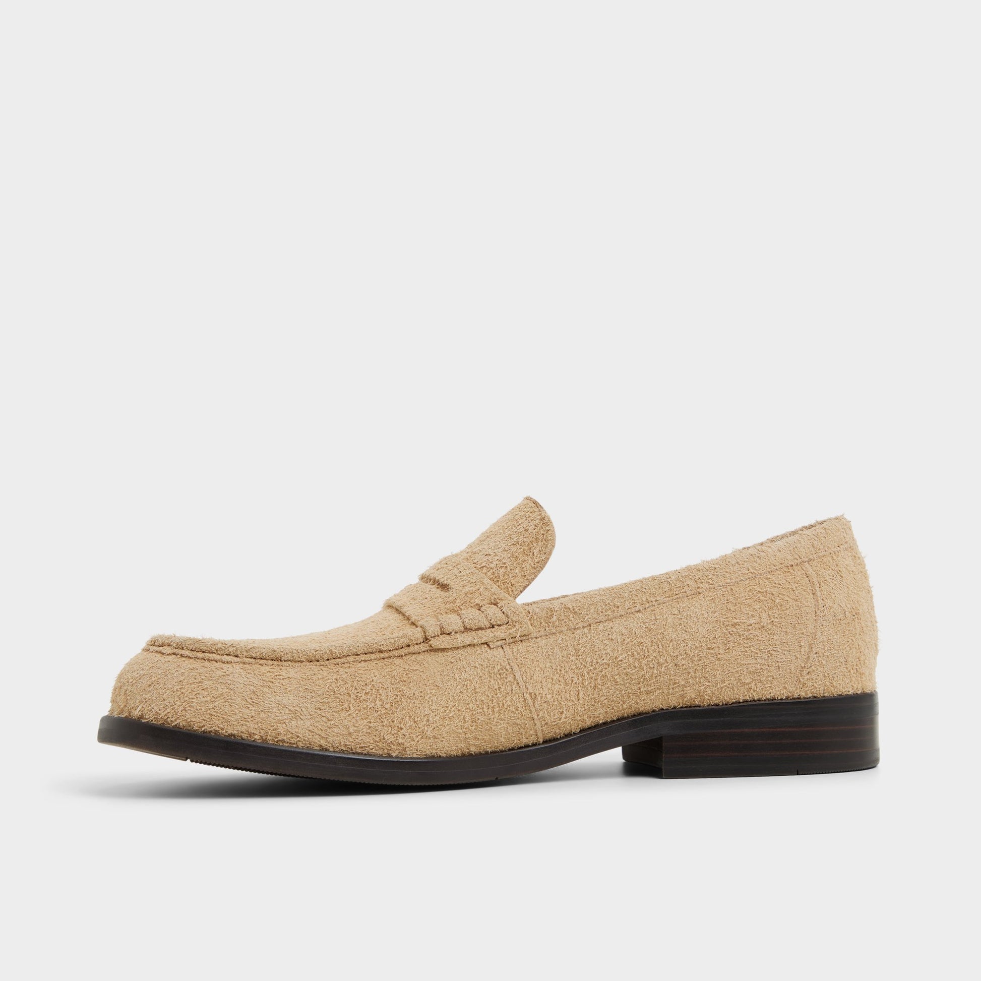 Side view of Sand Alexio Loafer