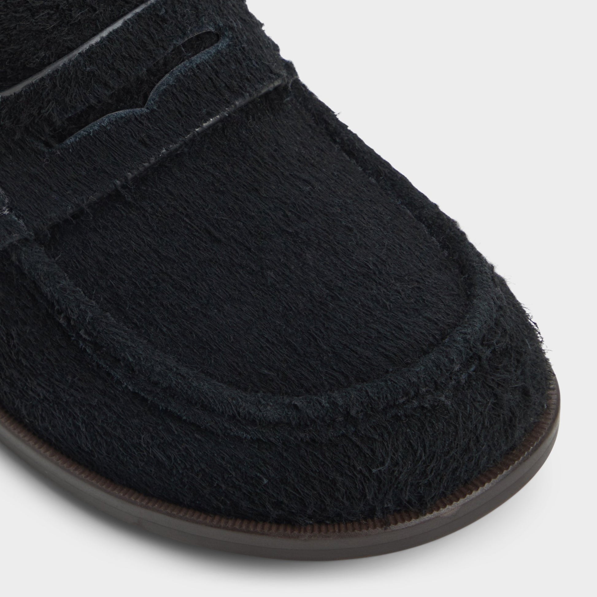 Close-up of the Black Alexio Loafer