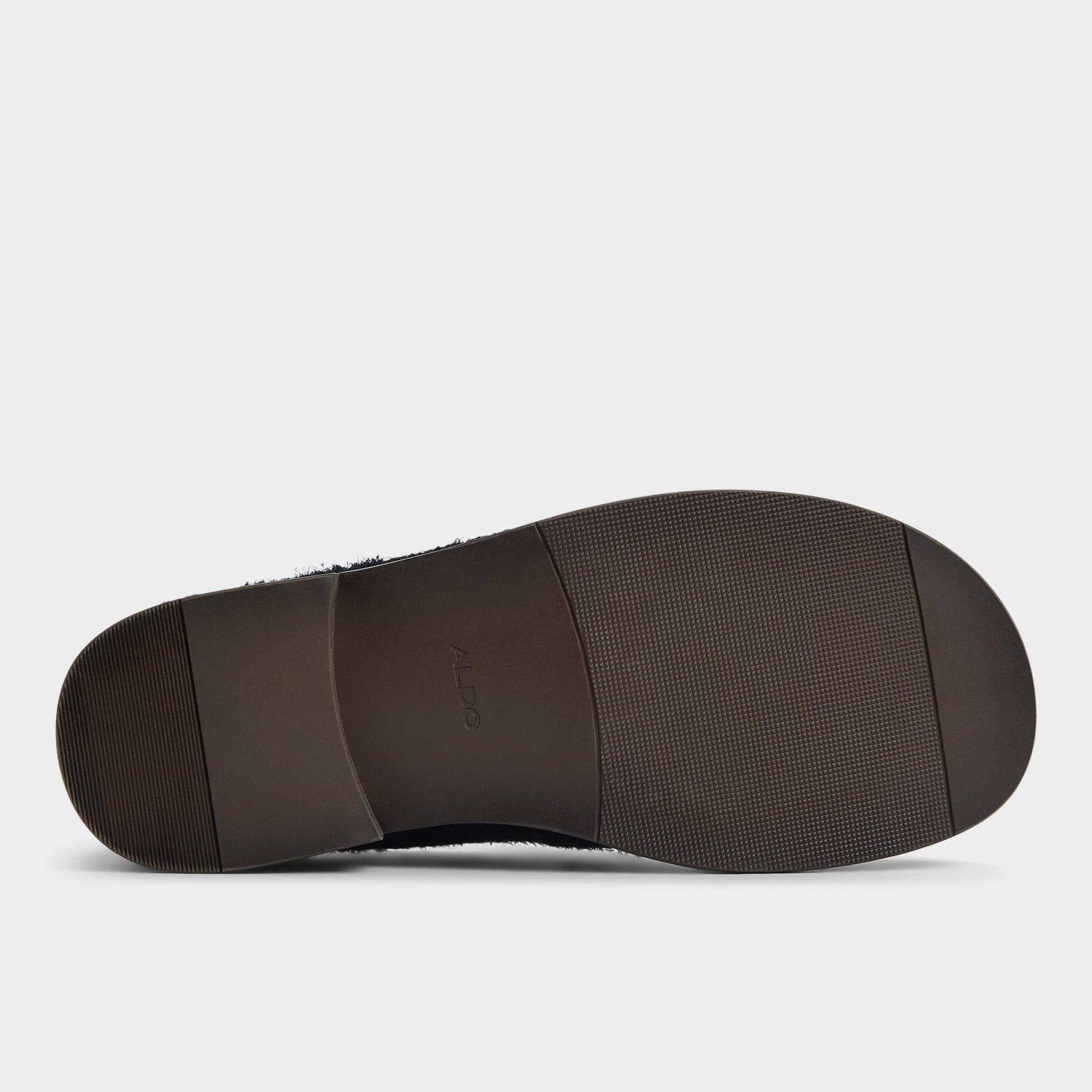 View of Black Alexio Loafer's sole