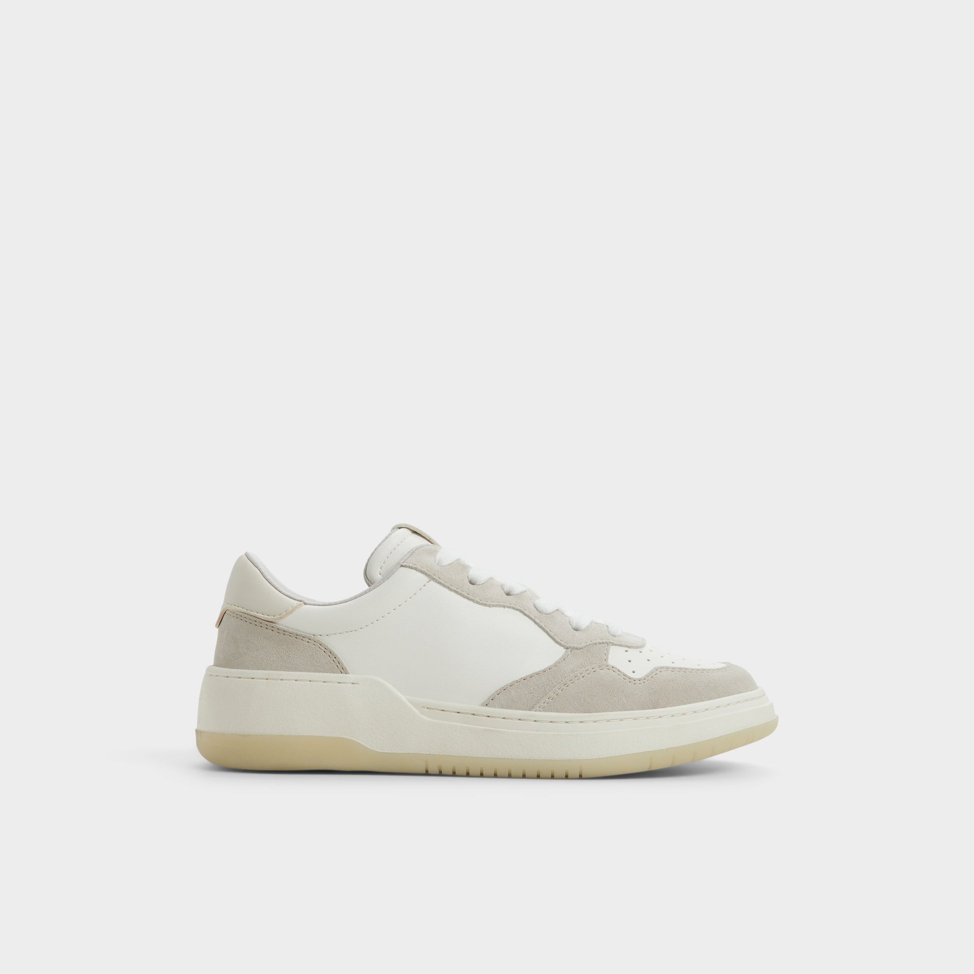 Vue principale de Blanc/Gris Anndale Sneaker bas pour Femmes