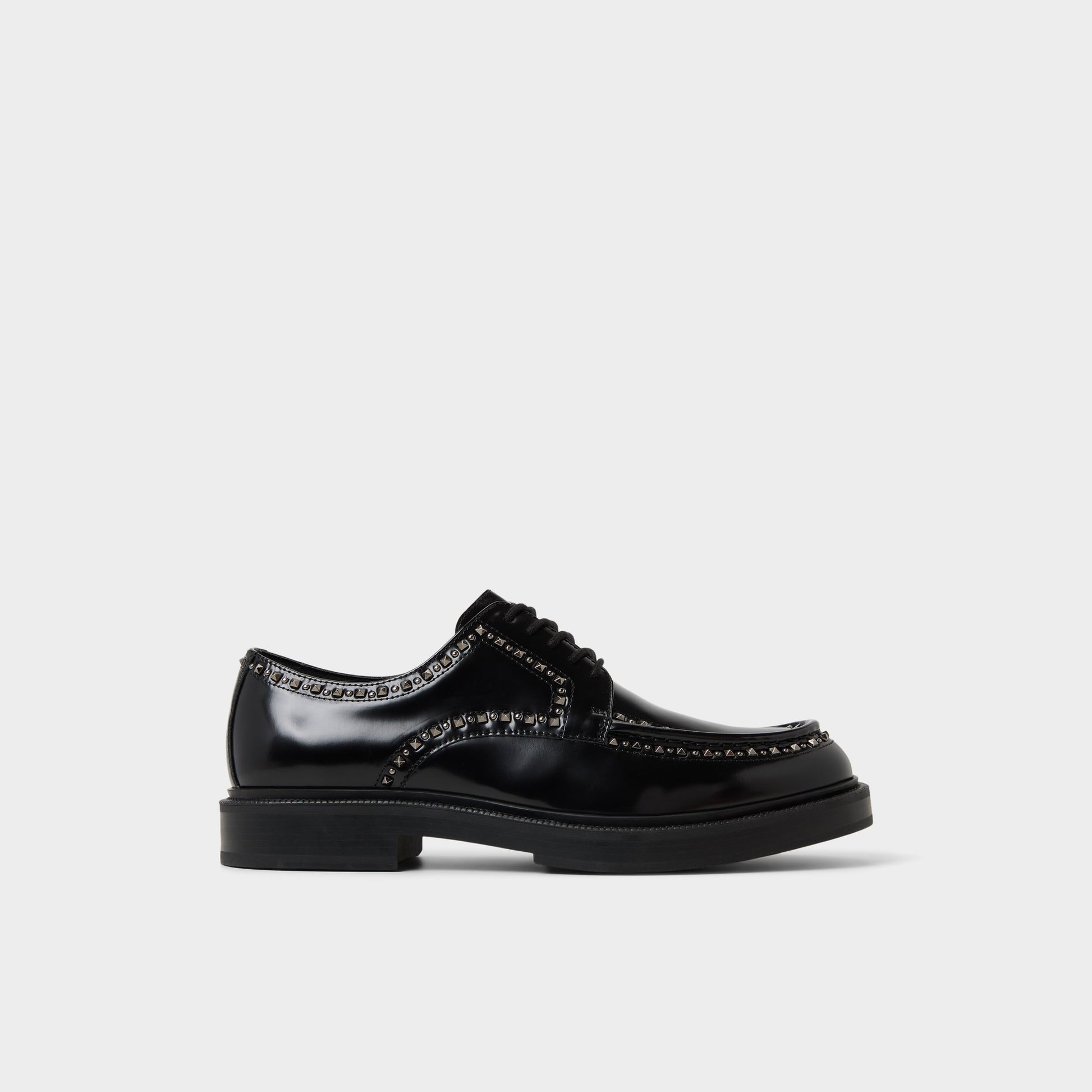 Main View of Black Frederiko Oxford shoe for Mens