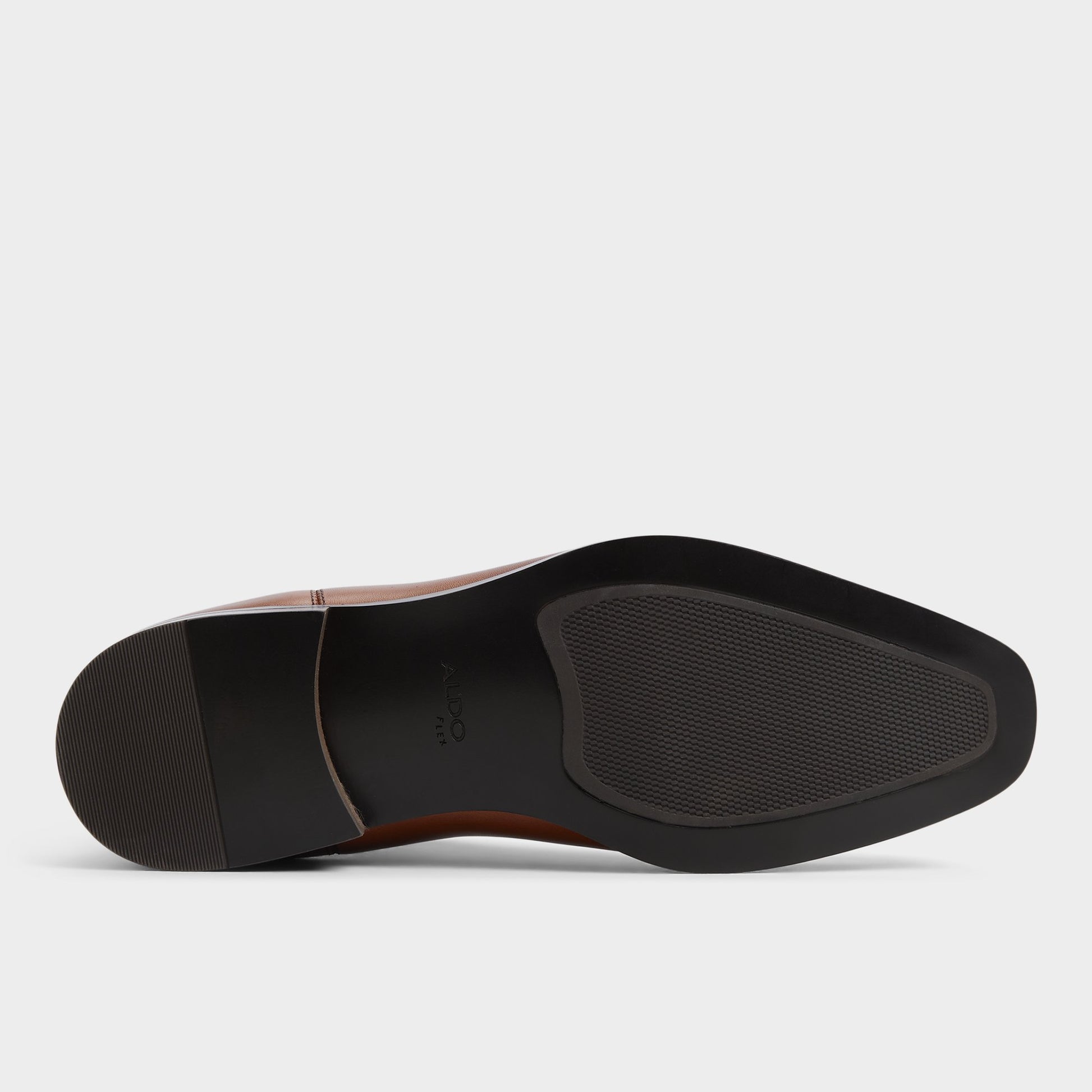 View of Cognac Sosa Chelsea boot's sole