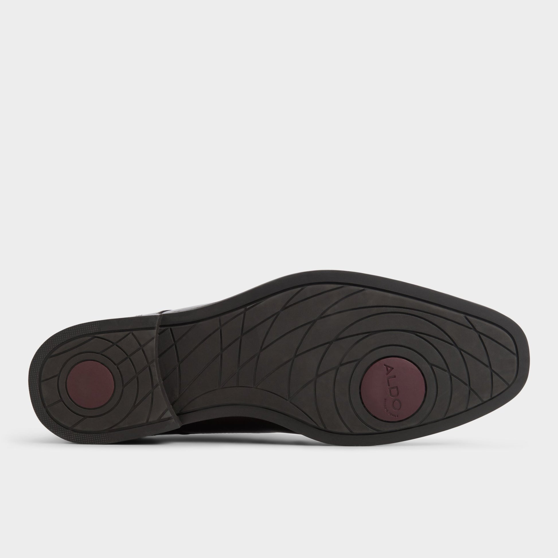 View of Medium Brown Teodoro Derby shoe's sole
