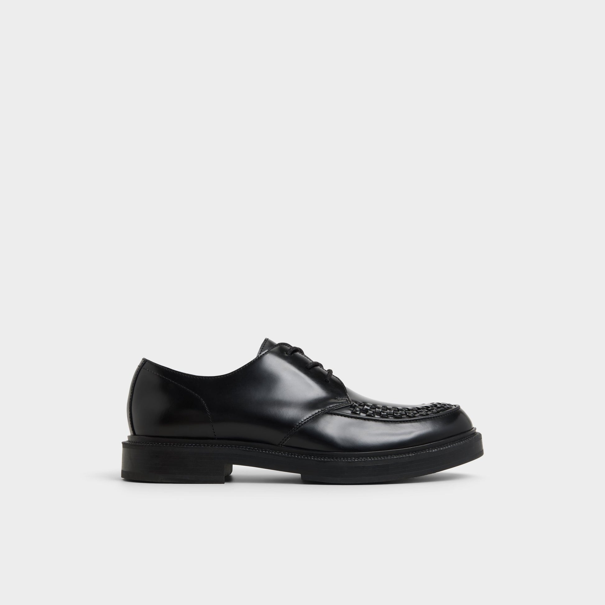 Main View of Black Rocco Oxford shoe for Mens