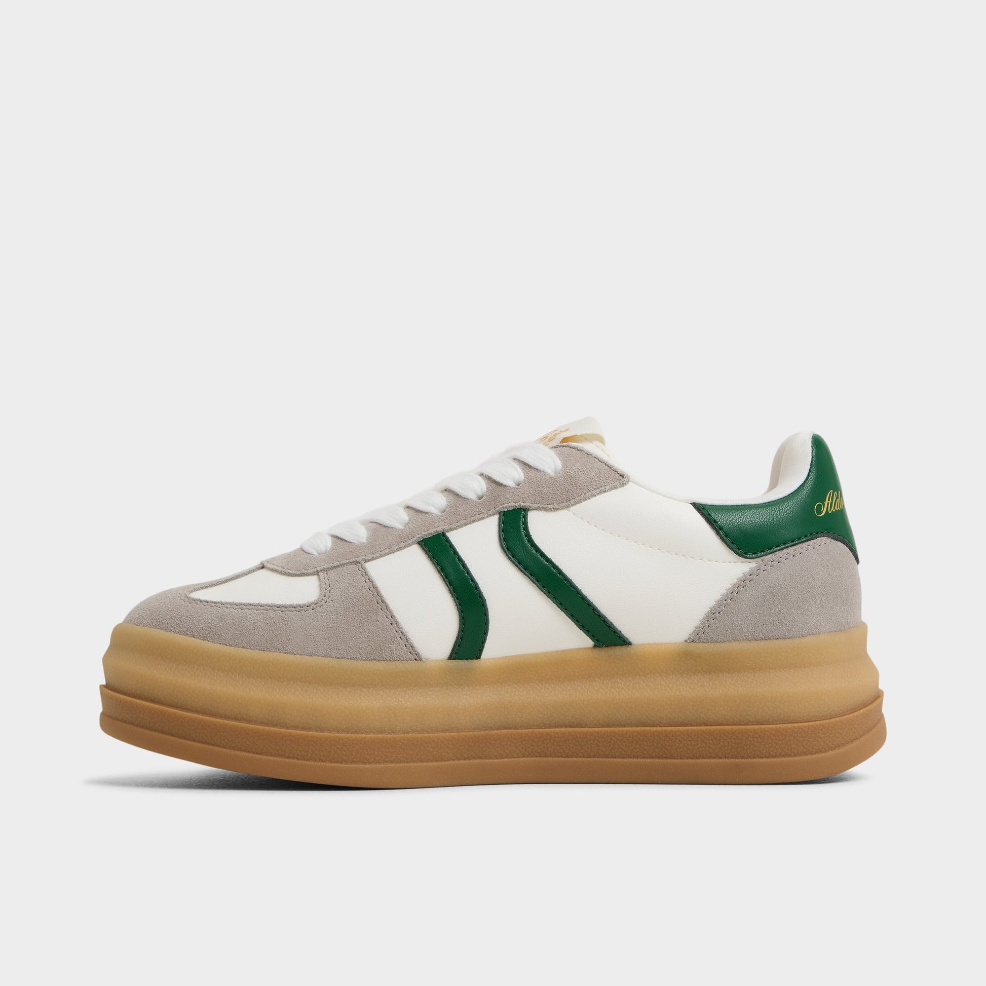 Vue latérale de Combo Blanc Elabrintar Sneaker bas