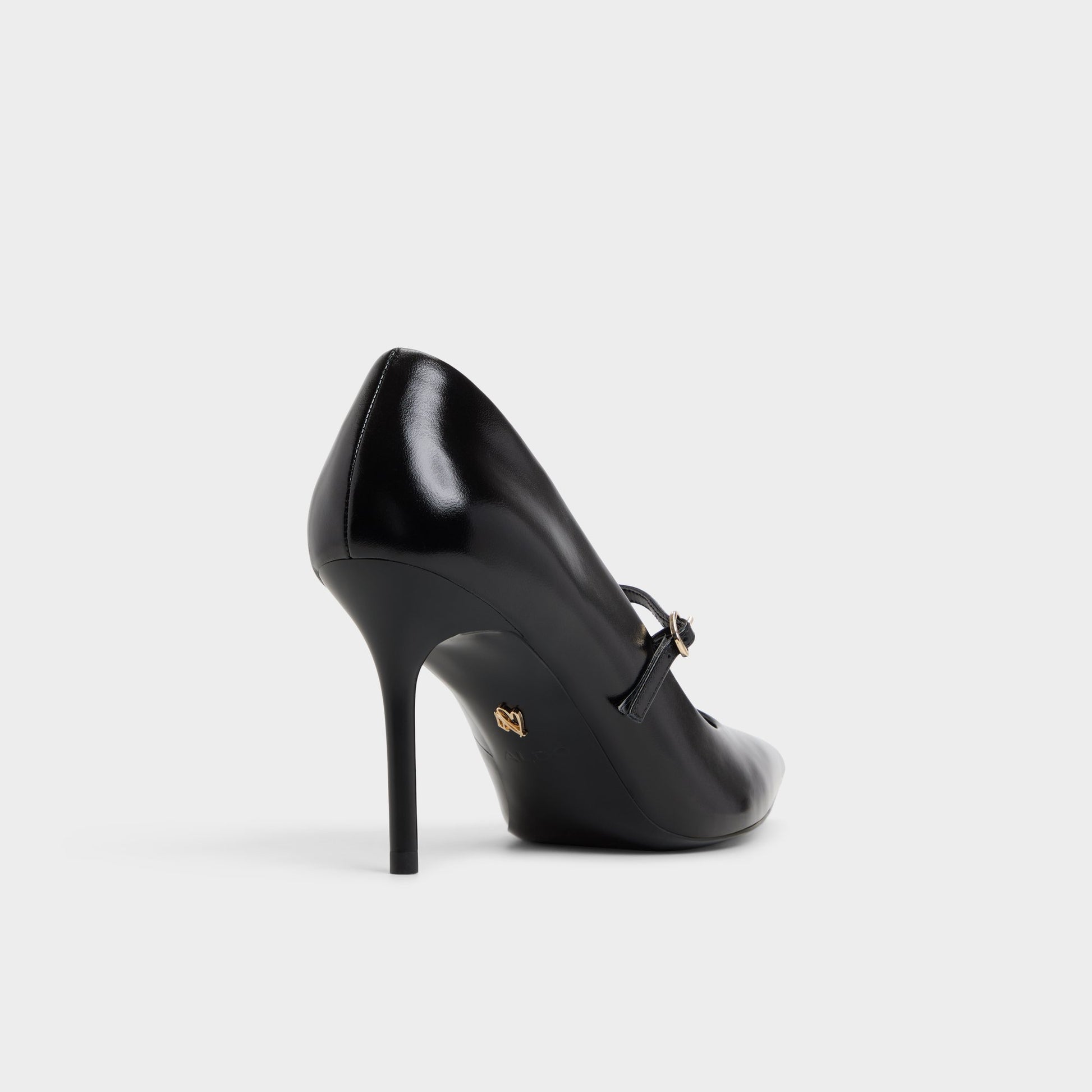 Three-quarter angle of Black Eledeladar Pump's back side