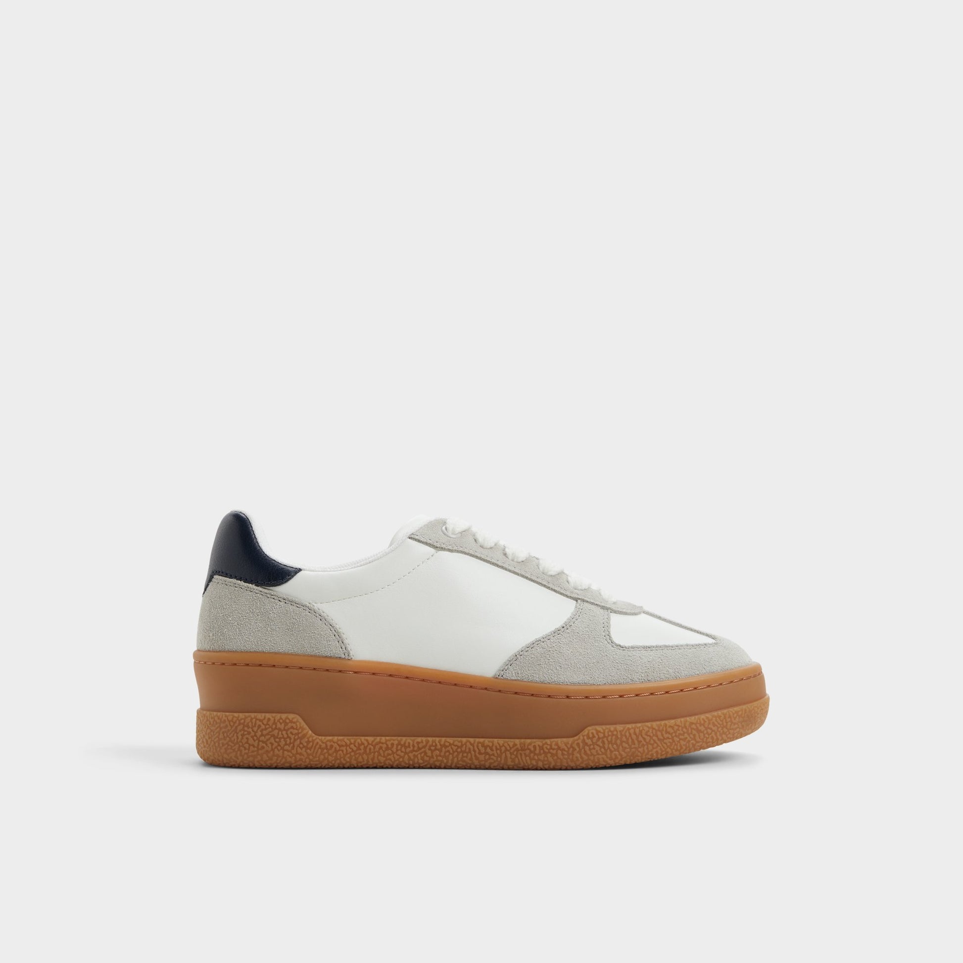 Main View of White/Grey Deevale Sneaker for Womens