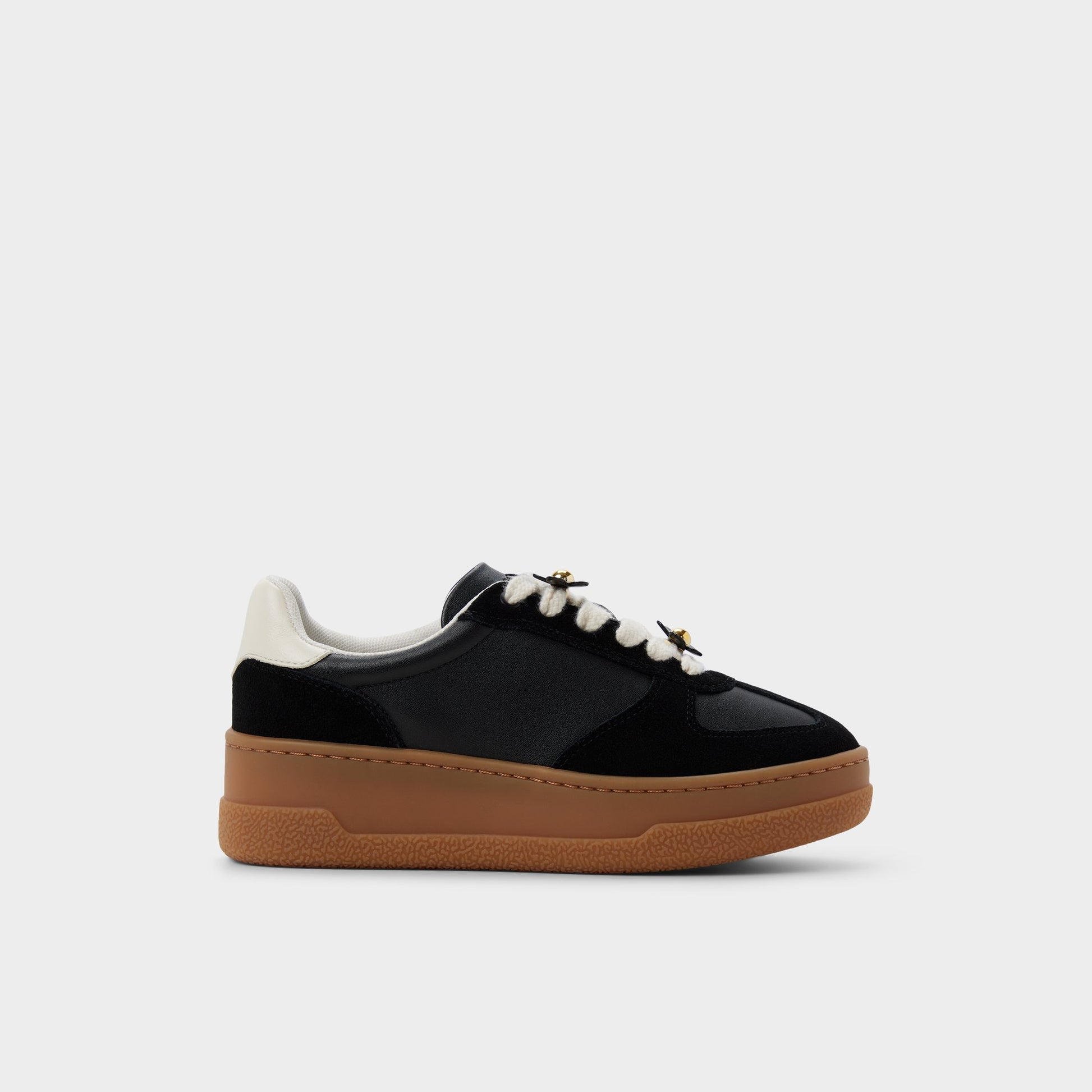Vue principale de Noir Deevale Sneaker pour Femmes