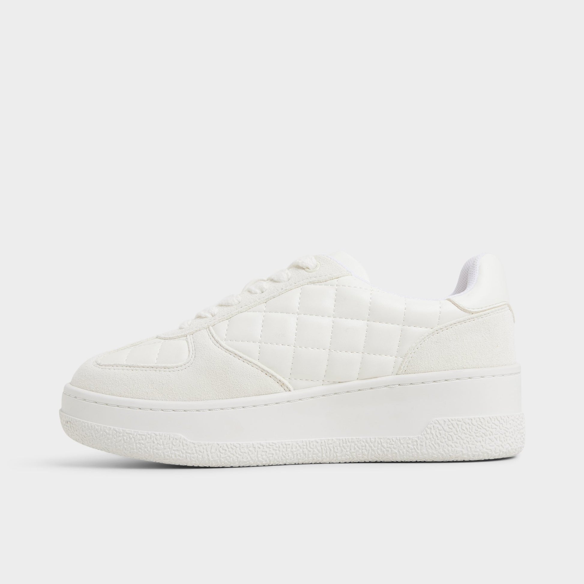 Vue latérale de Blanc Deevale Sneaker