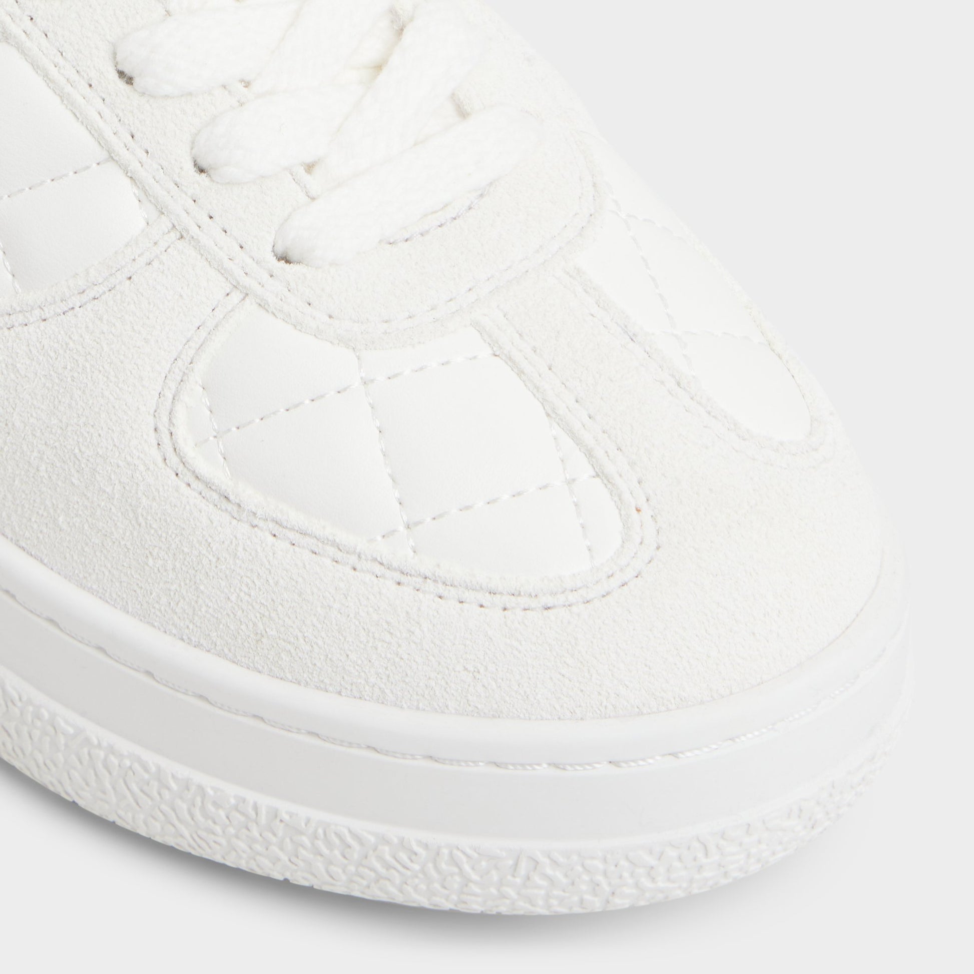 Close-up of the White Deevale Sneaker