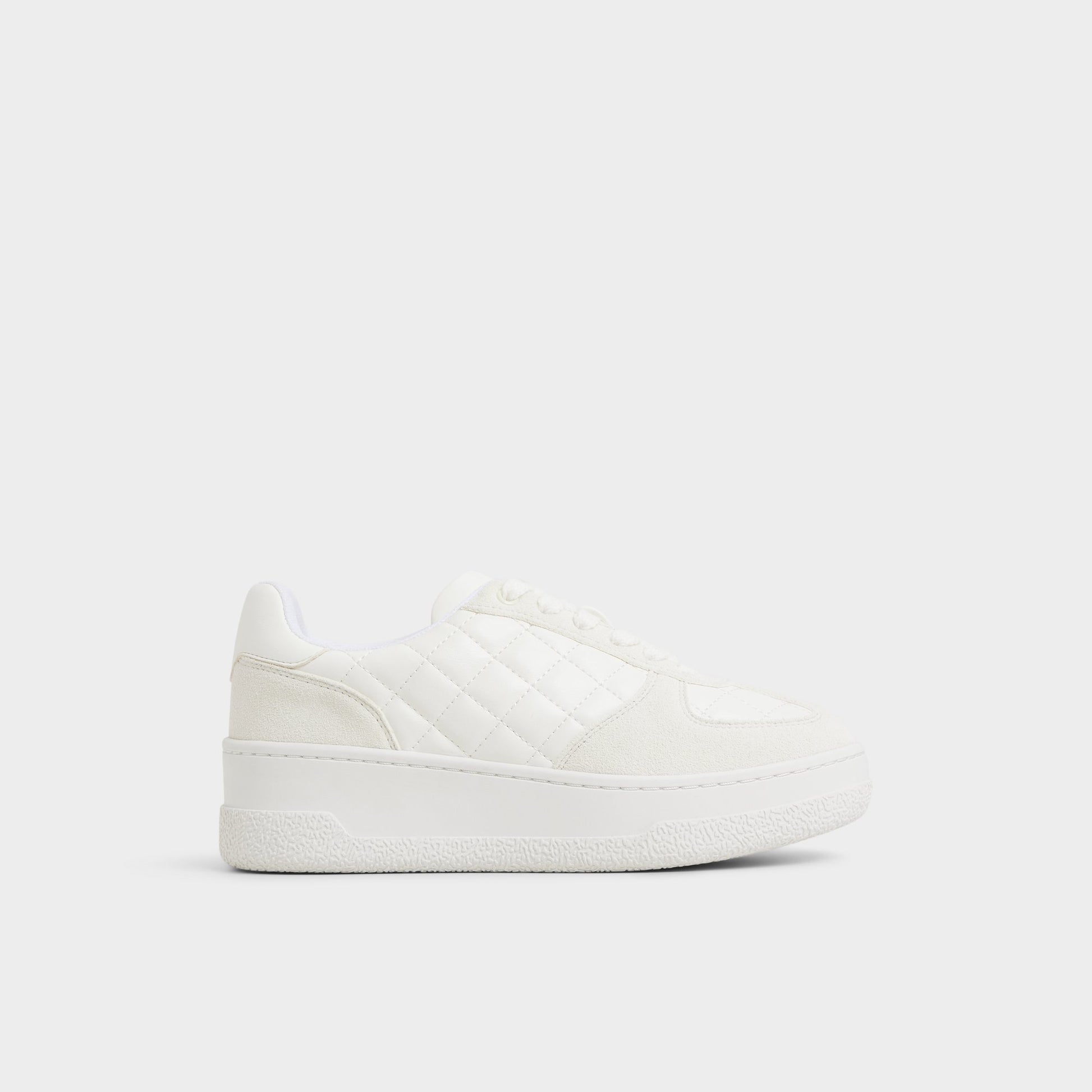 Main View of White Deevale Sneaker for Womens
